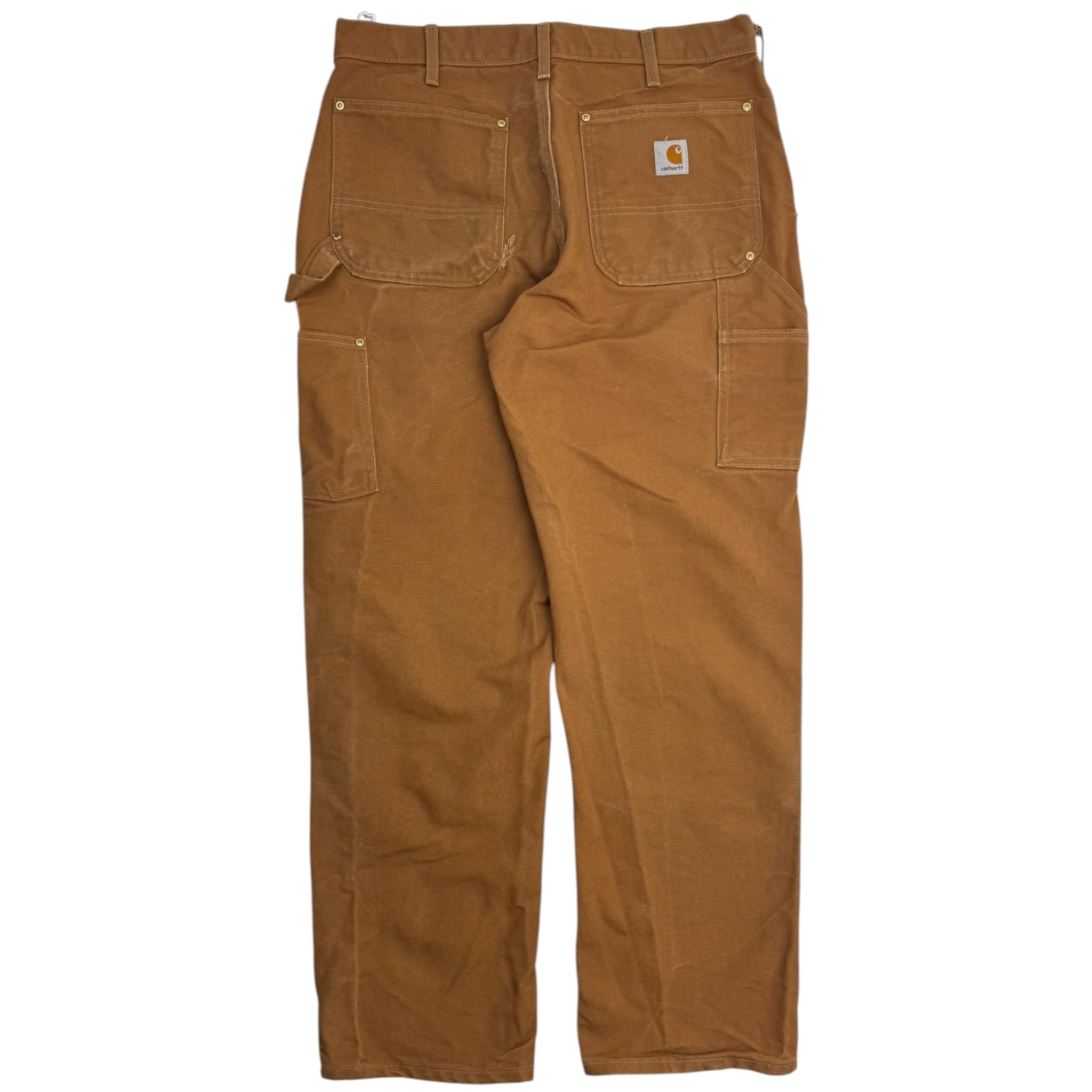 Vintage Carhartt Double Knee Bottoms Dark Tan