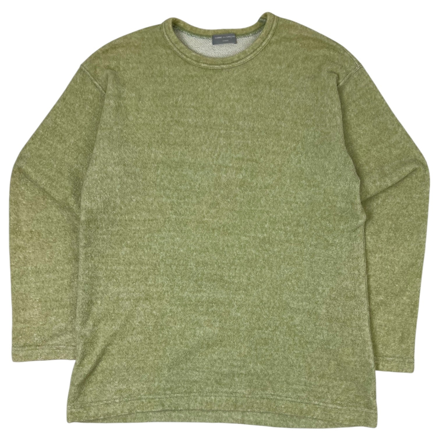 Comme Des Garçon Wool Sweatshirt Green
