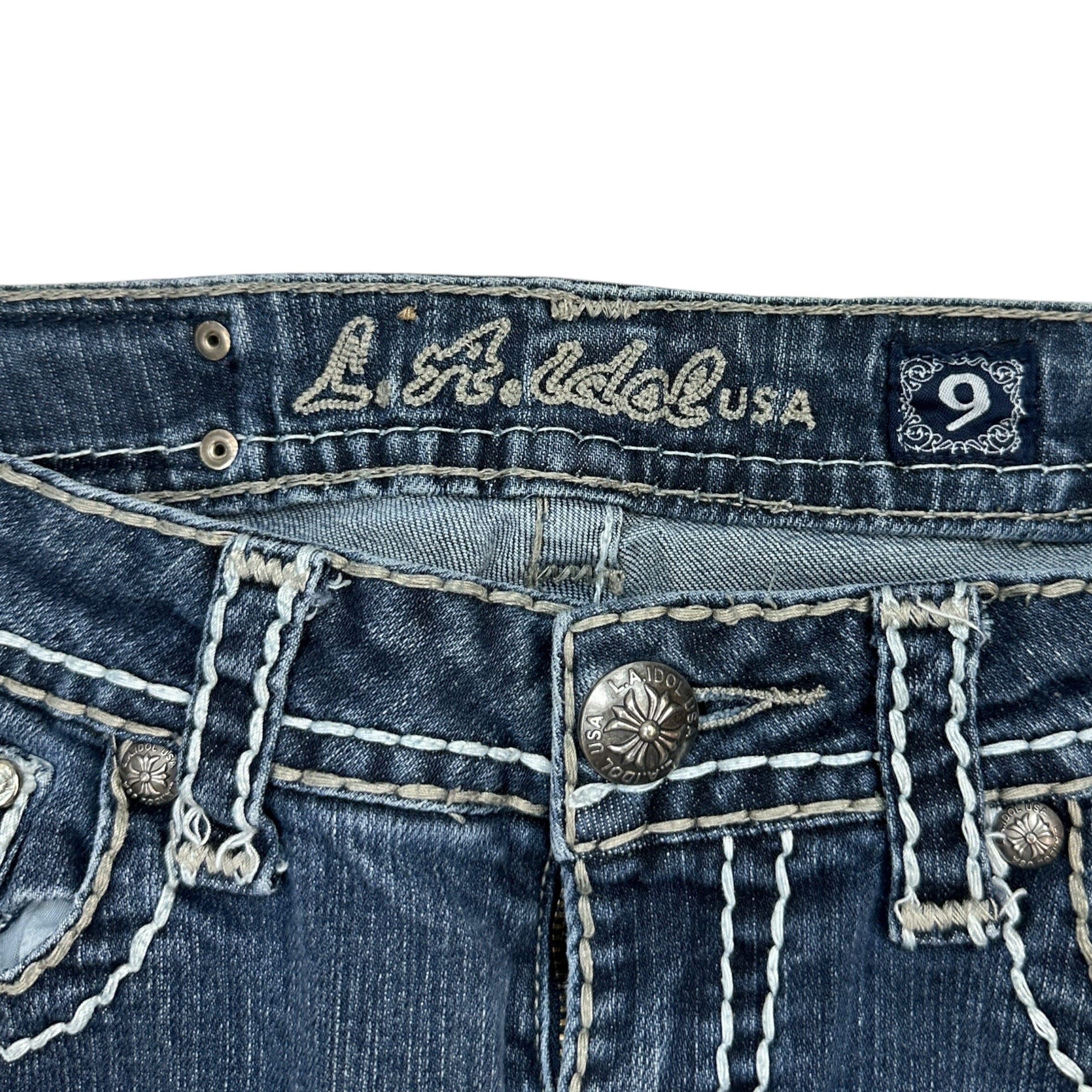 (W) Vintage Y2K L.A. Idol Denim Jeans