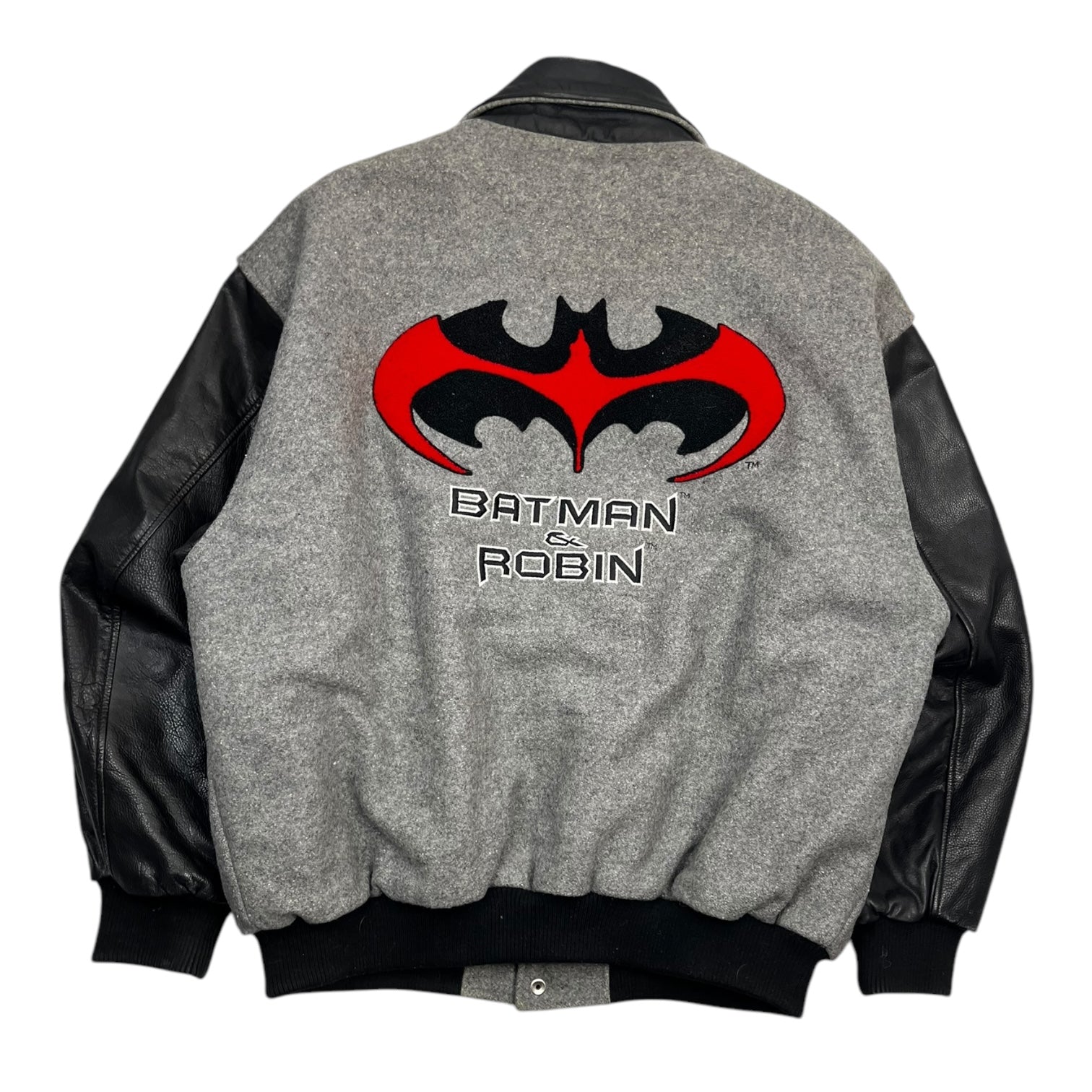 Vintage Batman & Robin 2-Tone Varsity Jacket