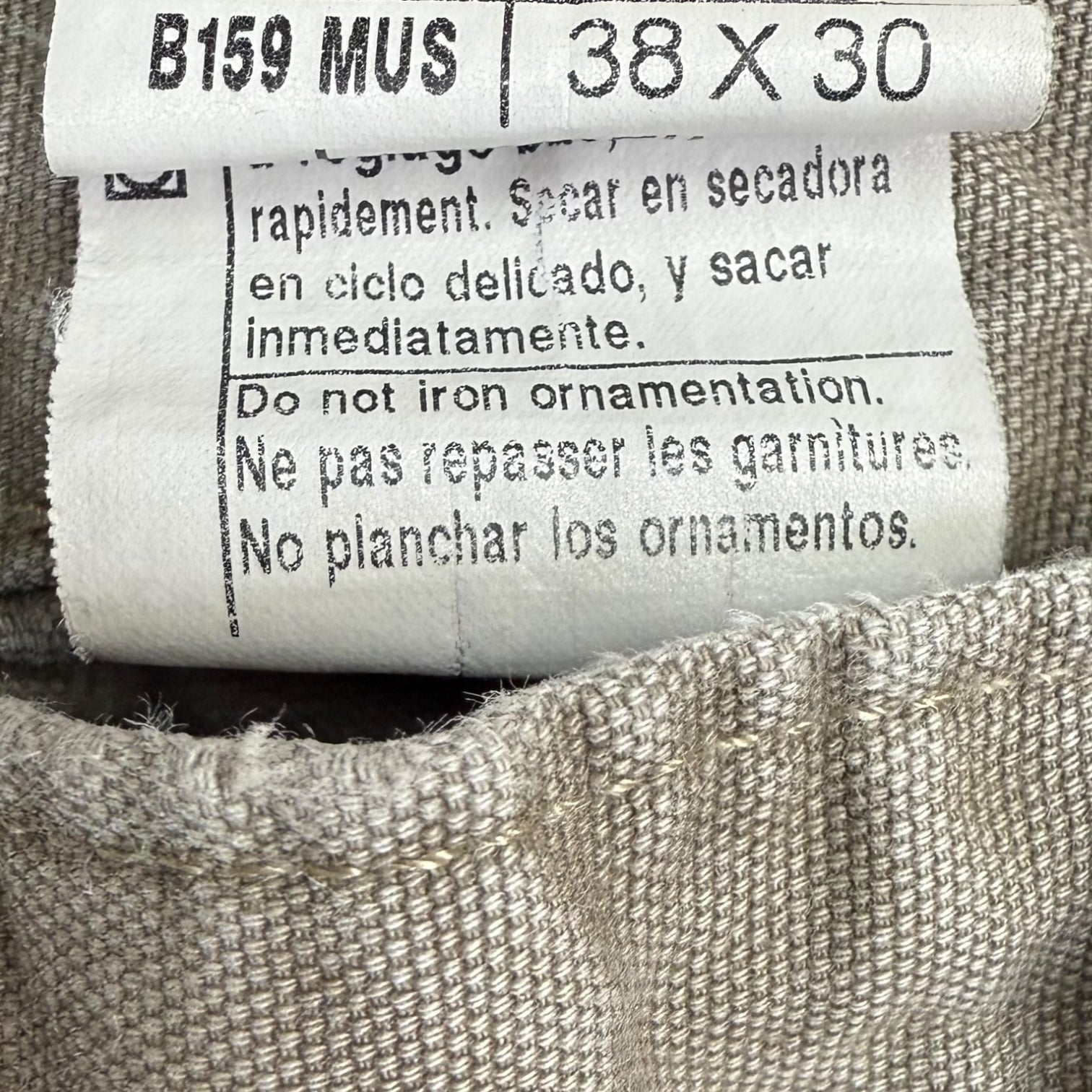 Vintage Carhartt Dungaree Pants Mushroom