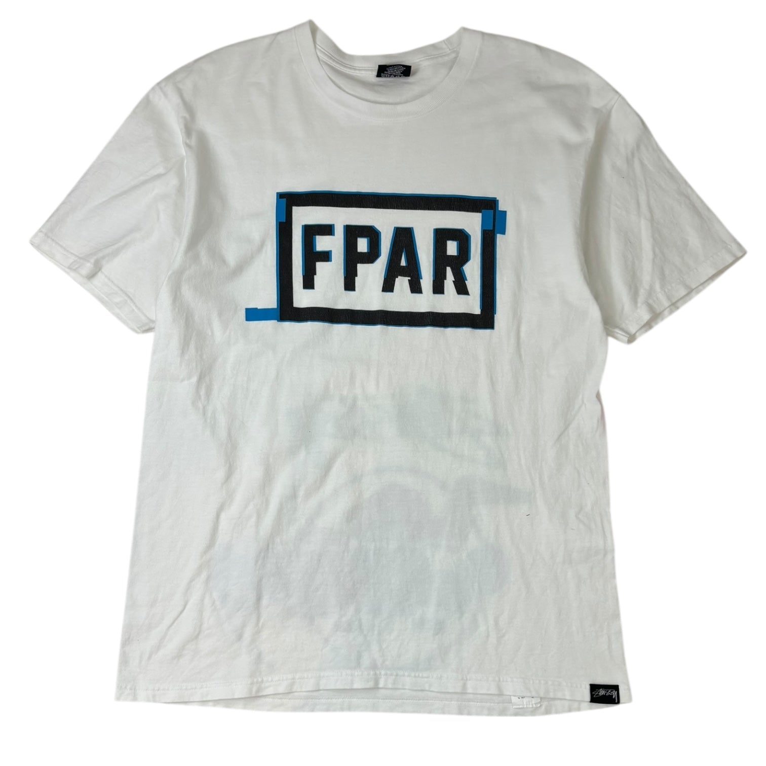 Stussy x FPAR Skateman T-Shirt White