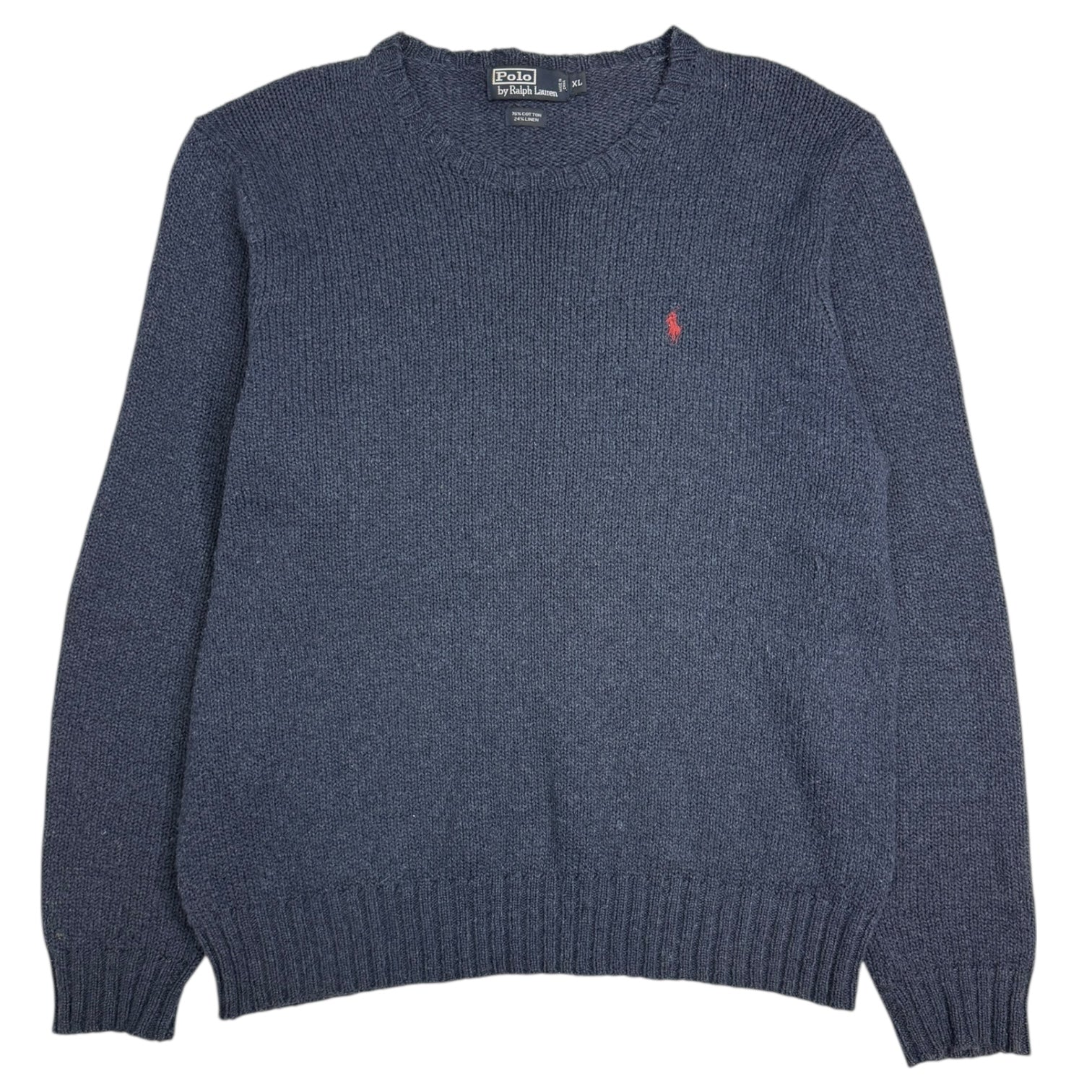 Vintage Polo Ralph Lauren Knit Sweater Navy