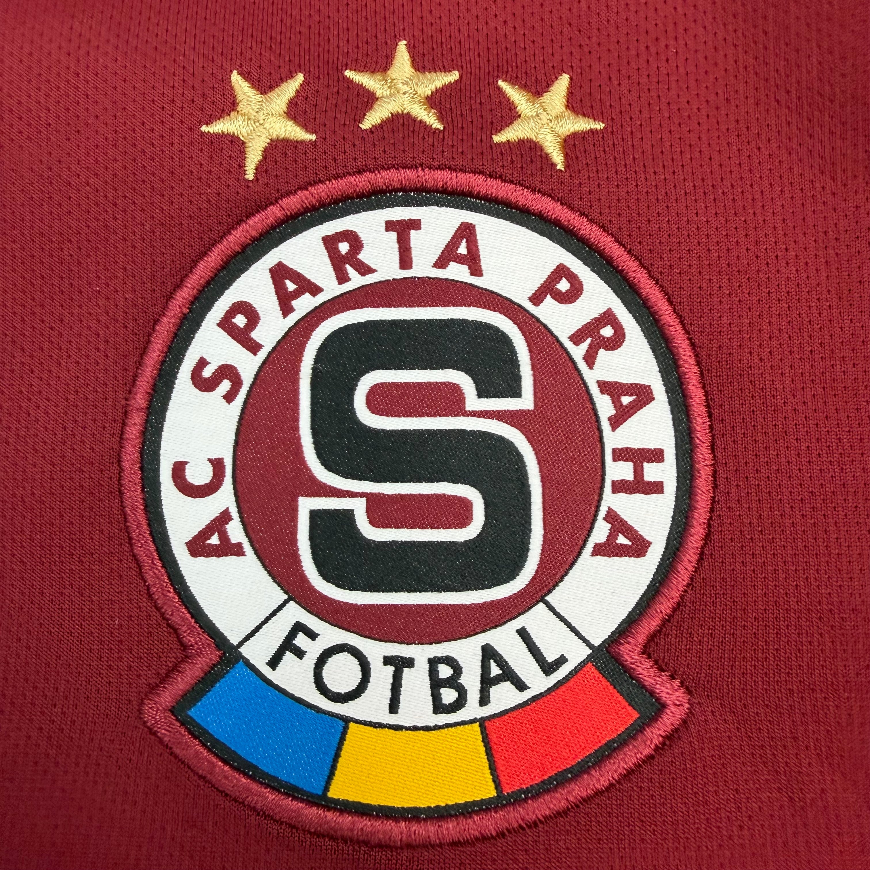 2019-20 Nike AC Prague Home Jersey Burgendy