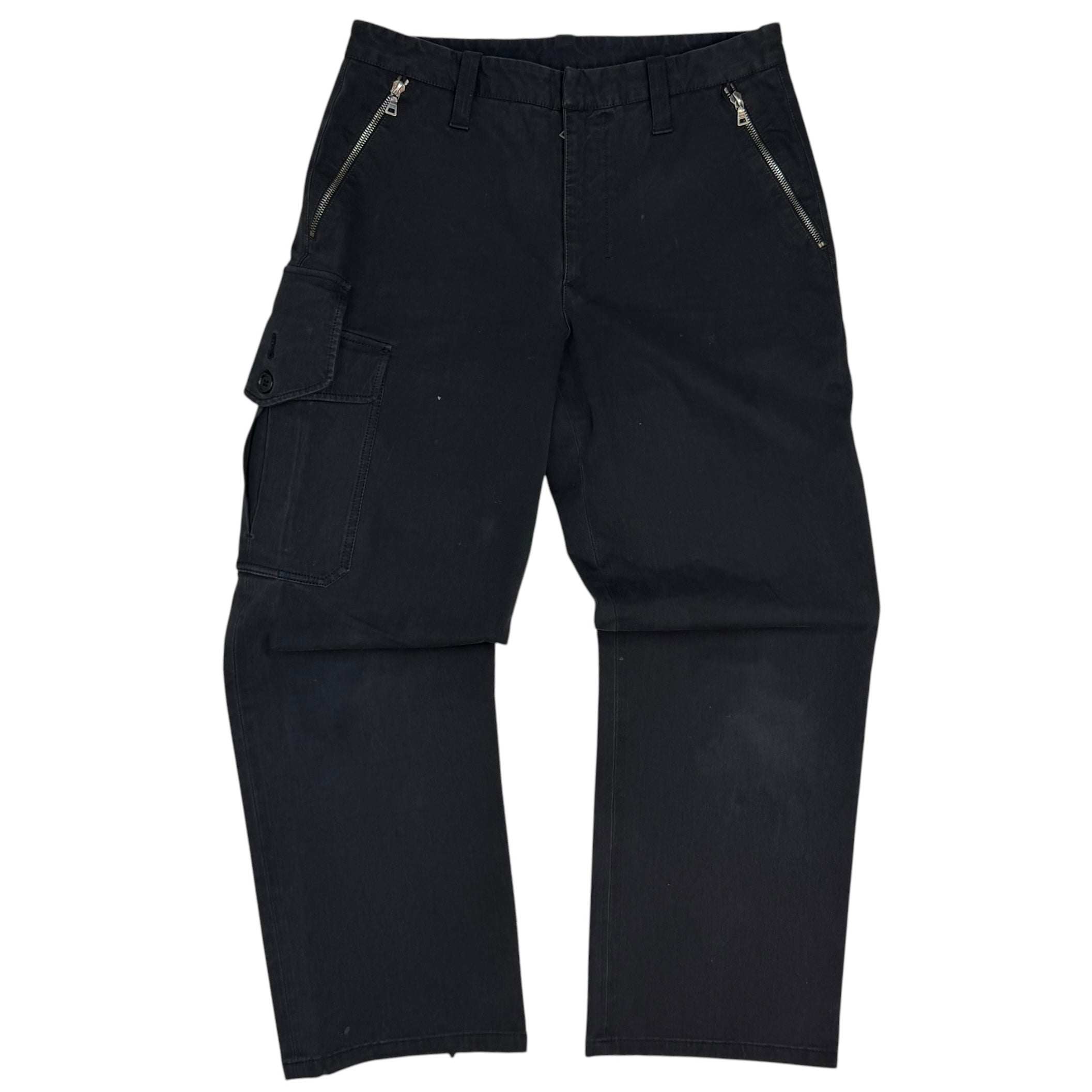 Vintage Prada Cargo Pants Black