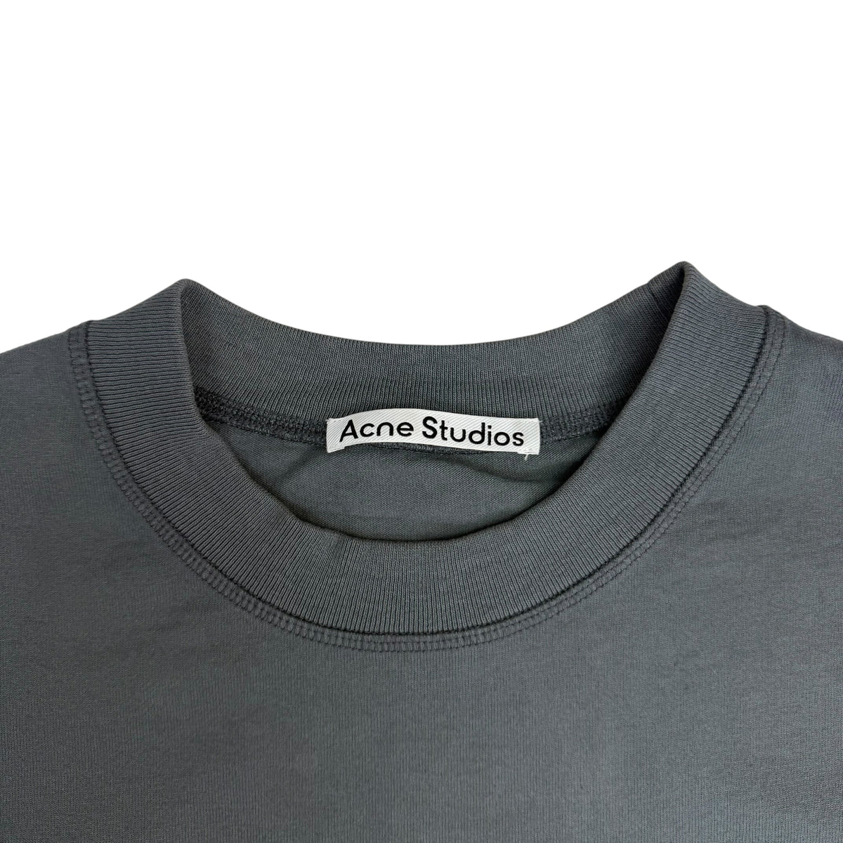 Acne Studios Extorr Stamp Tee Grey