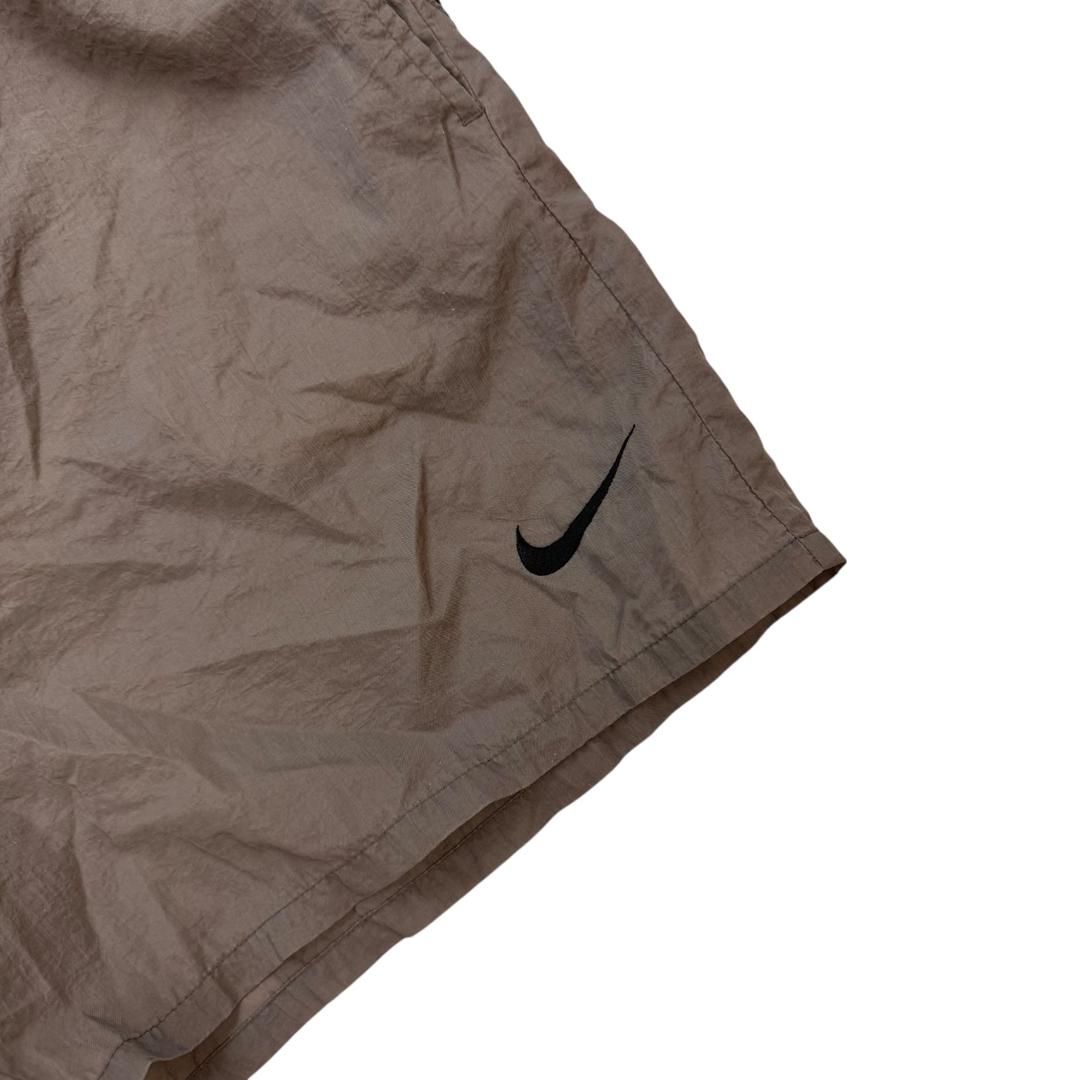 Vintage Nike Swoosh Shorts Brown