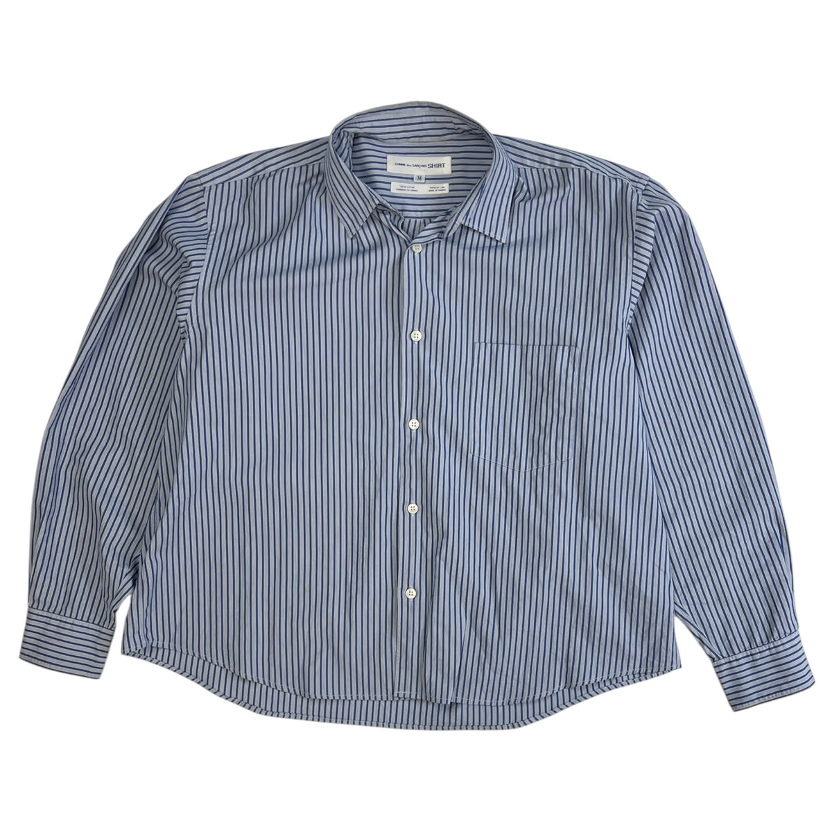 Comme des Garçons Striped Button-Up