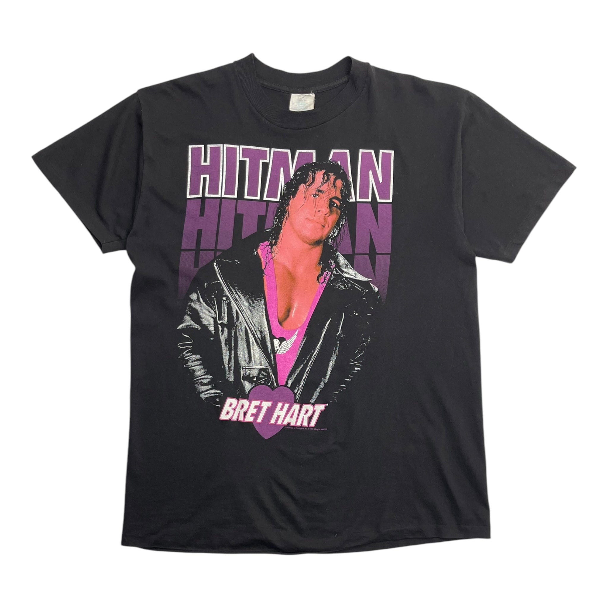 1993 Bret The Hitman Hart Solo Tee