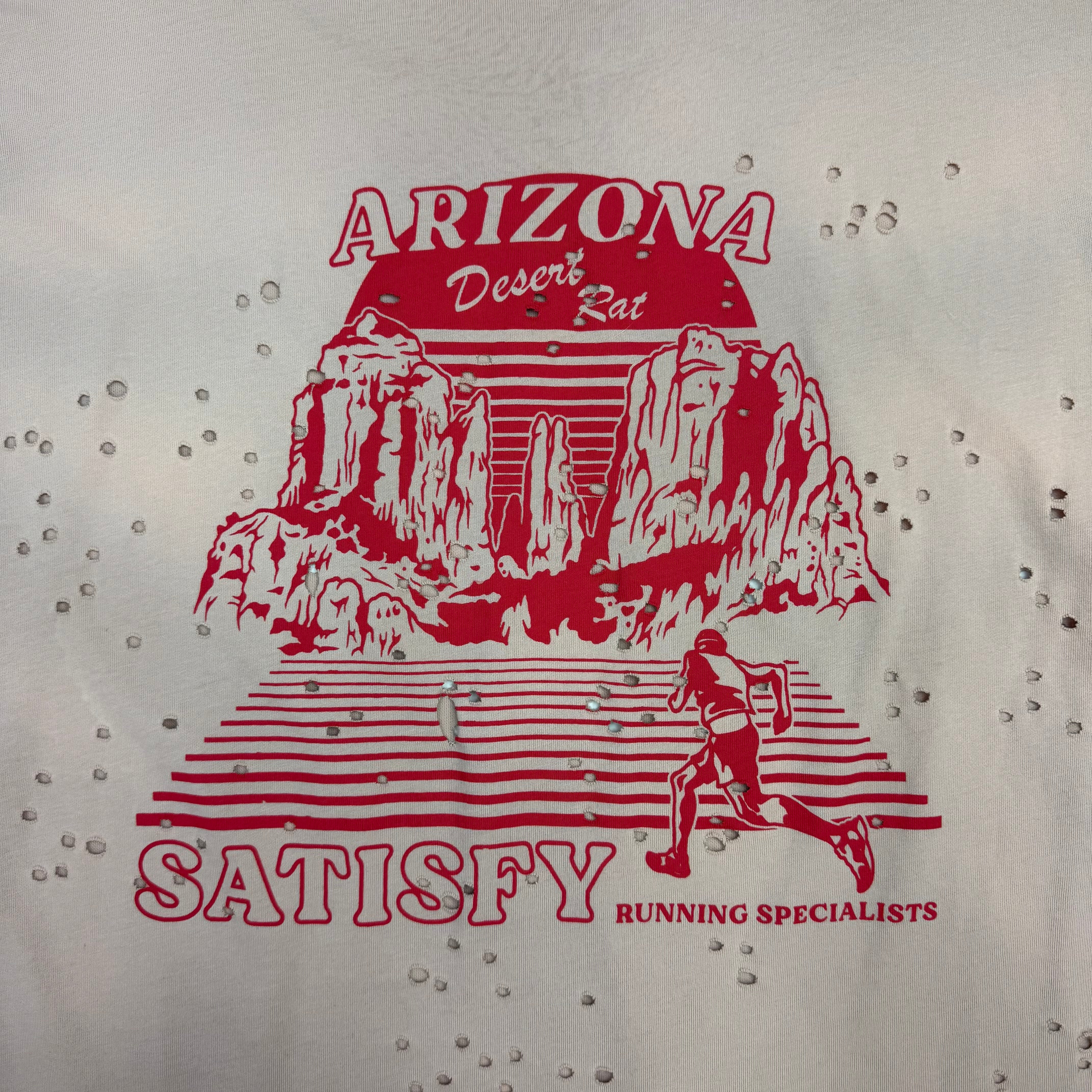 Satisfy Running MothTech Arizona T-Shirt Sunbleached Tan