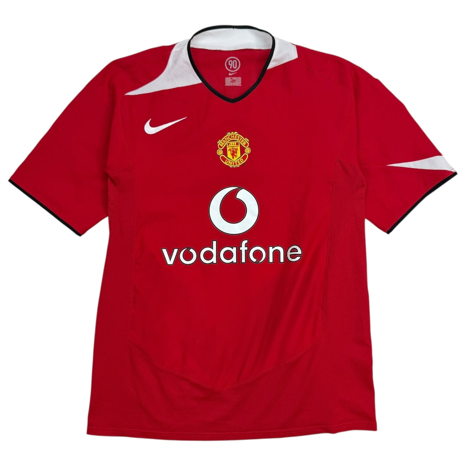 2006 Nike T90 Manchester United Cristiano Ronaldo Jersey Red