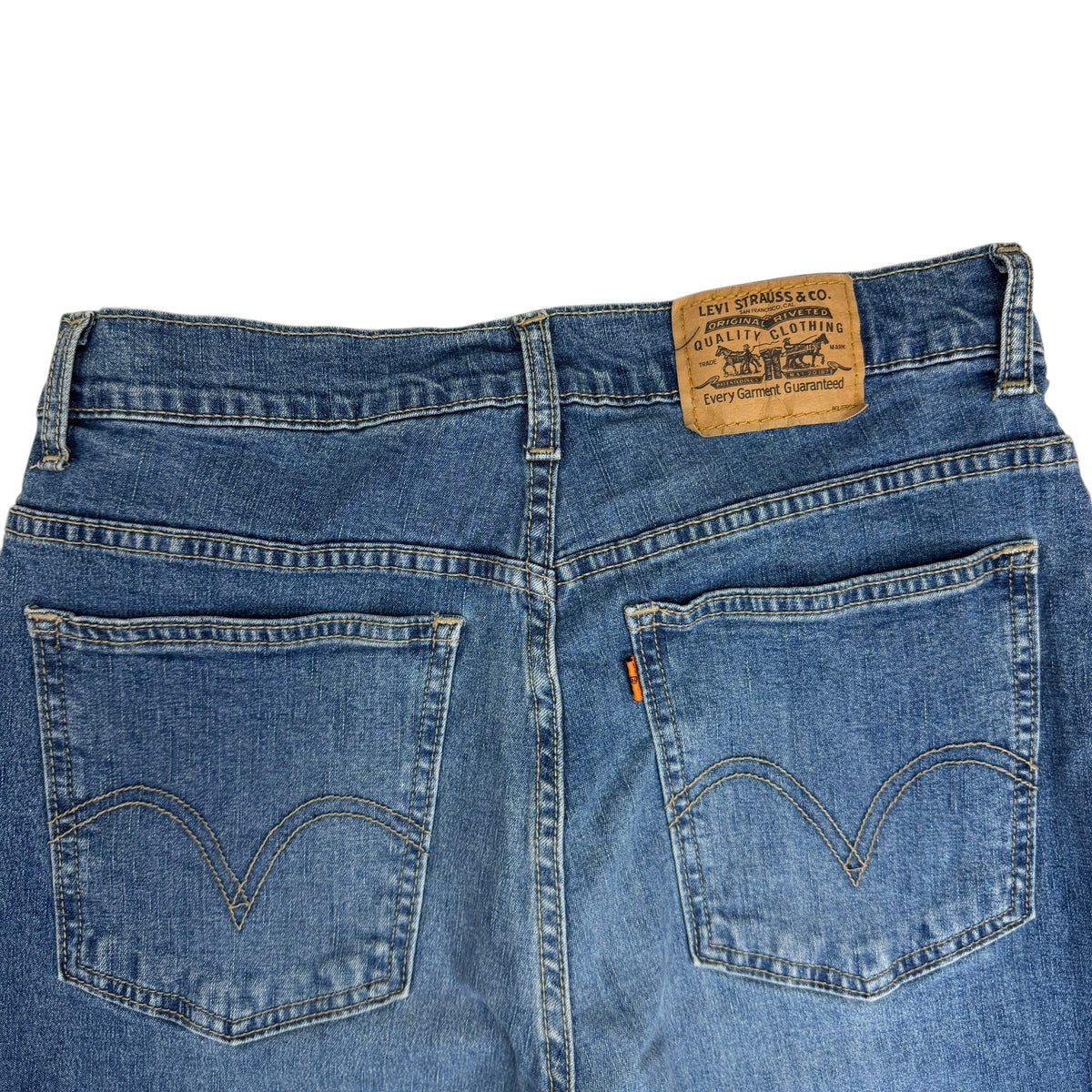 (W) Vintage Levi’s Orange Tab Jeans Blue