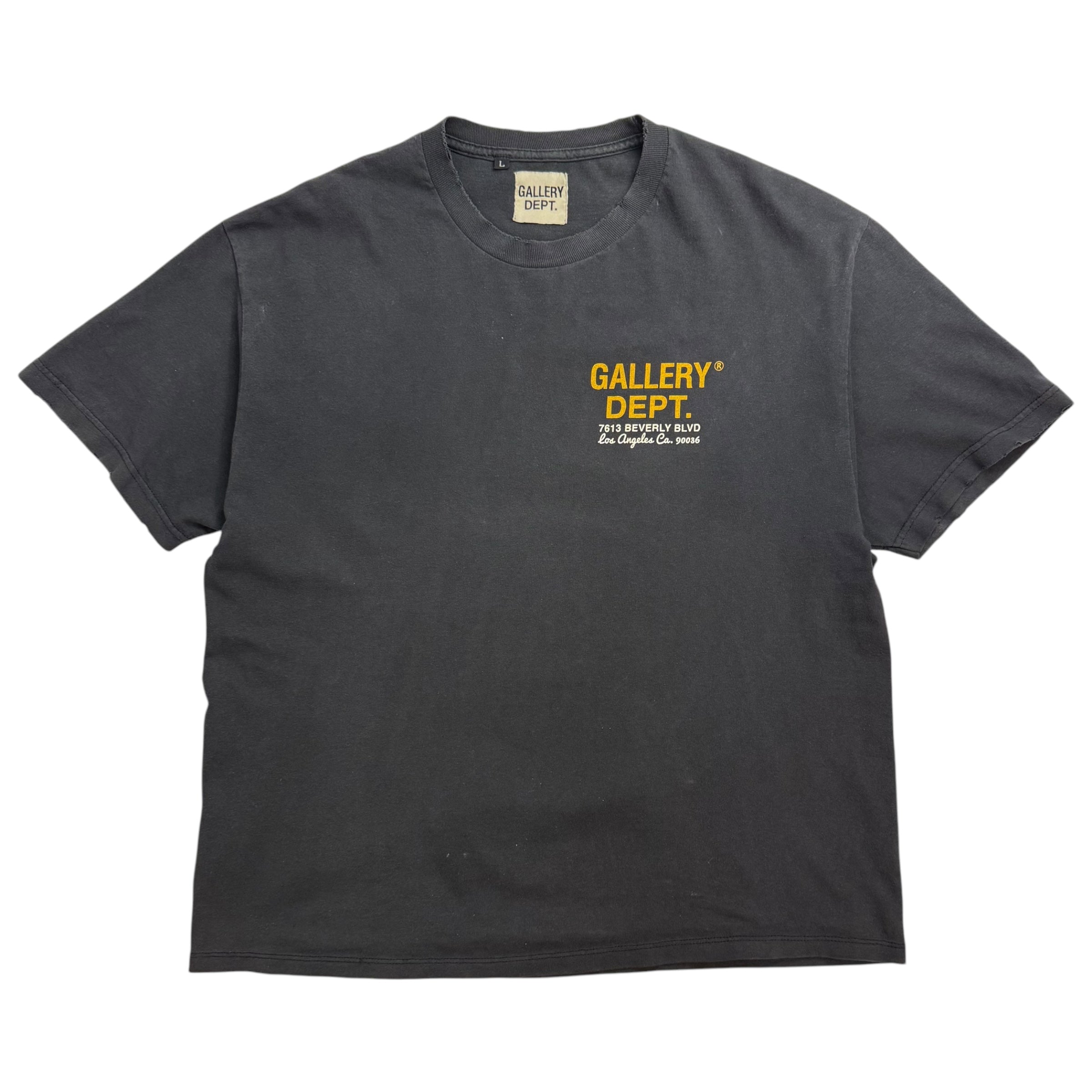 Gallery Dept. Drive Thru Tee Faded Black