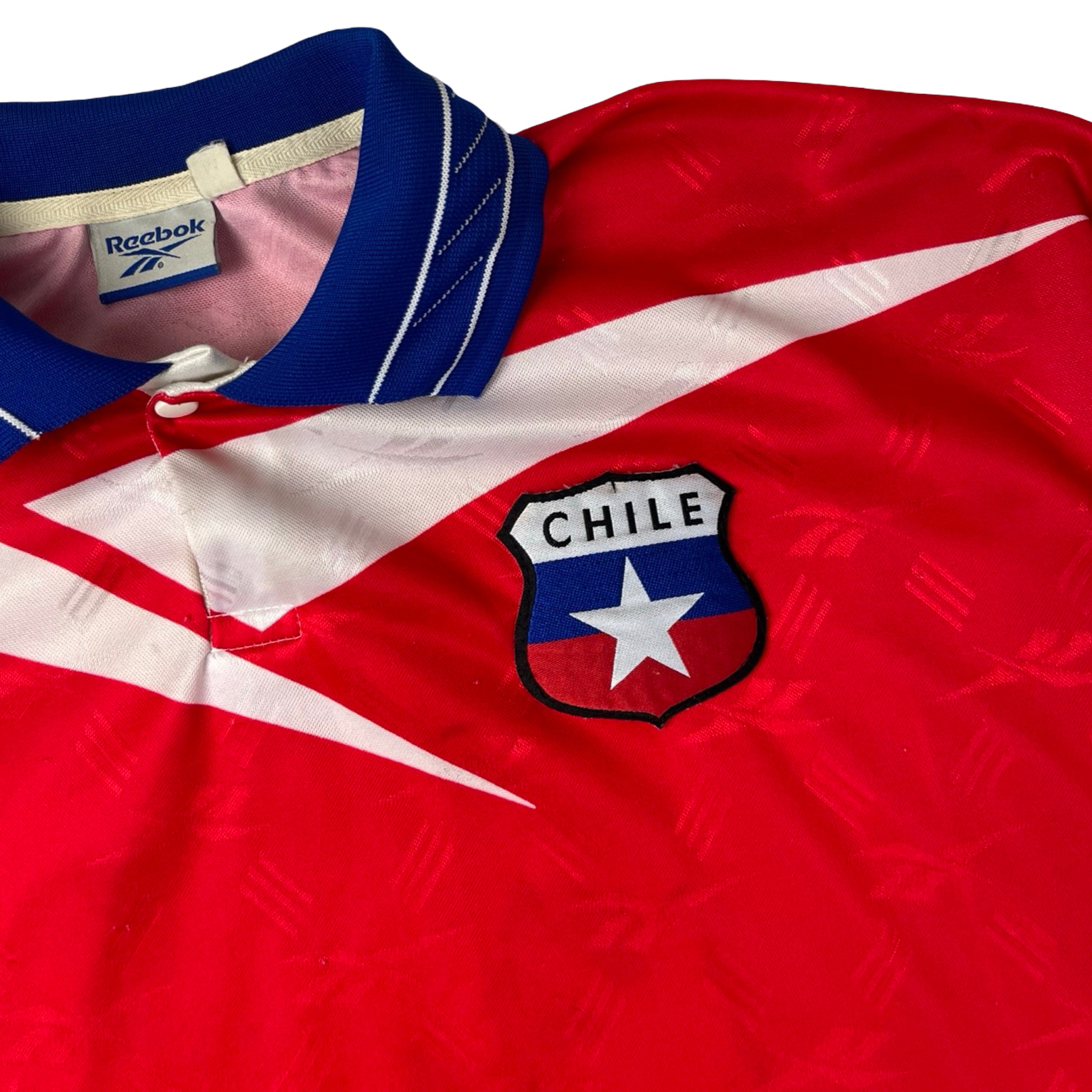 1996-98 Chile National Team Soccer Jersey by Reebok