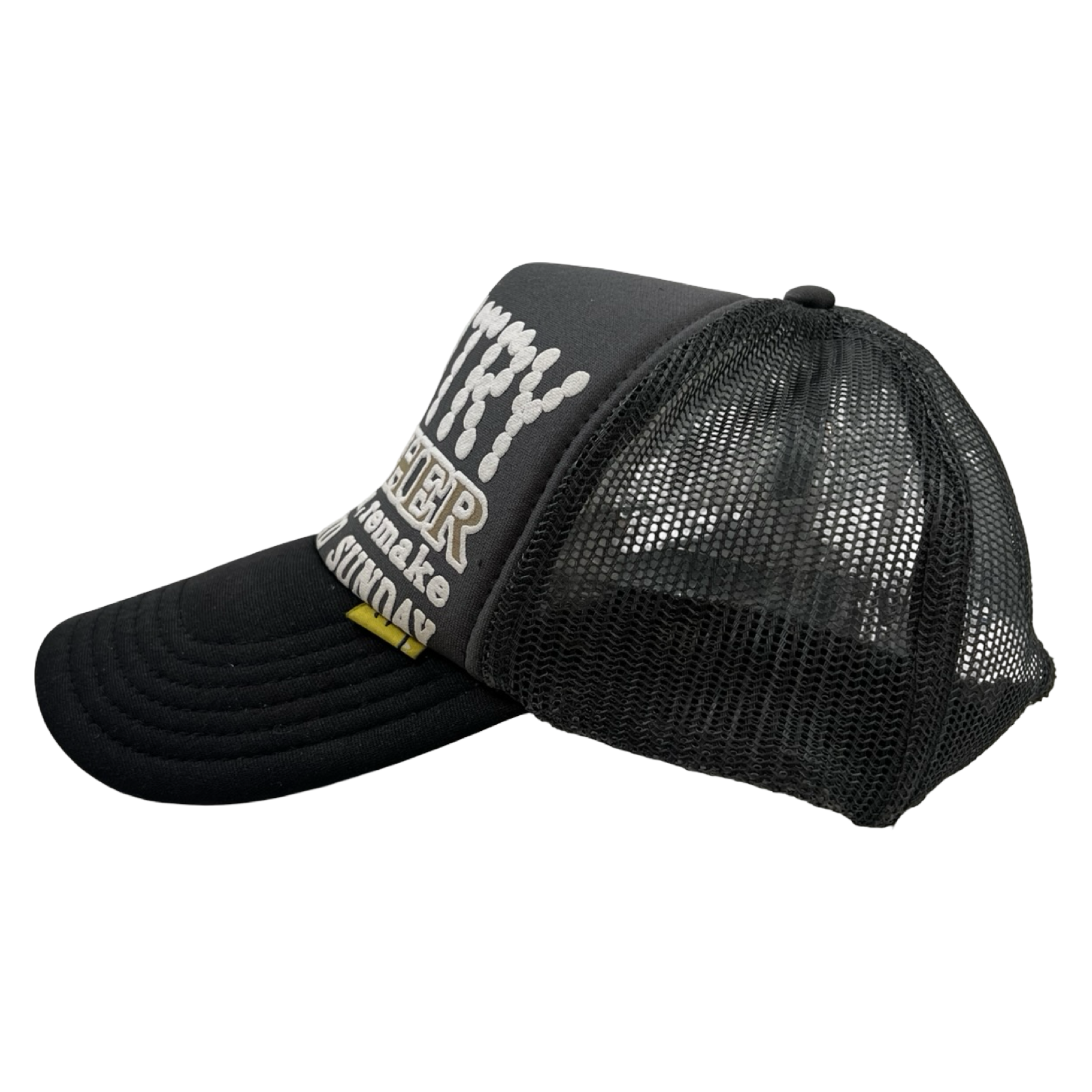 Kapital Kountry Pearl Clutcher Trucker Cap Black