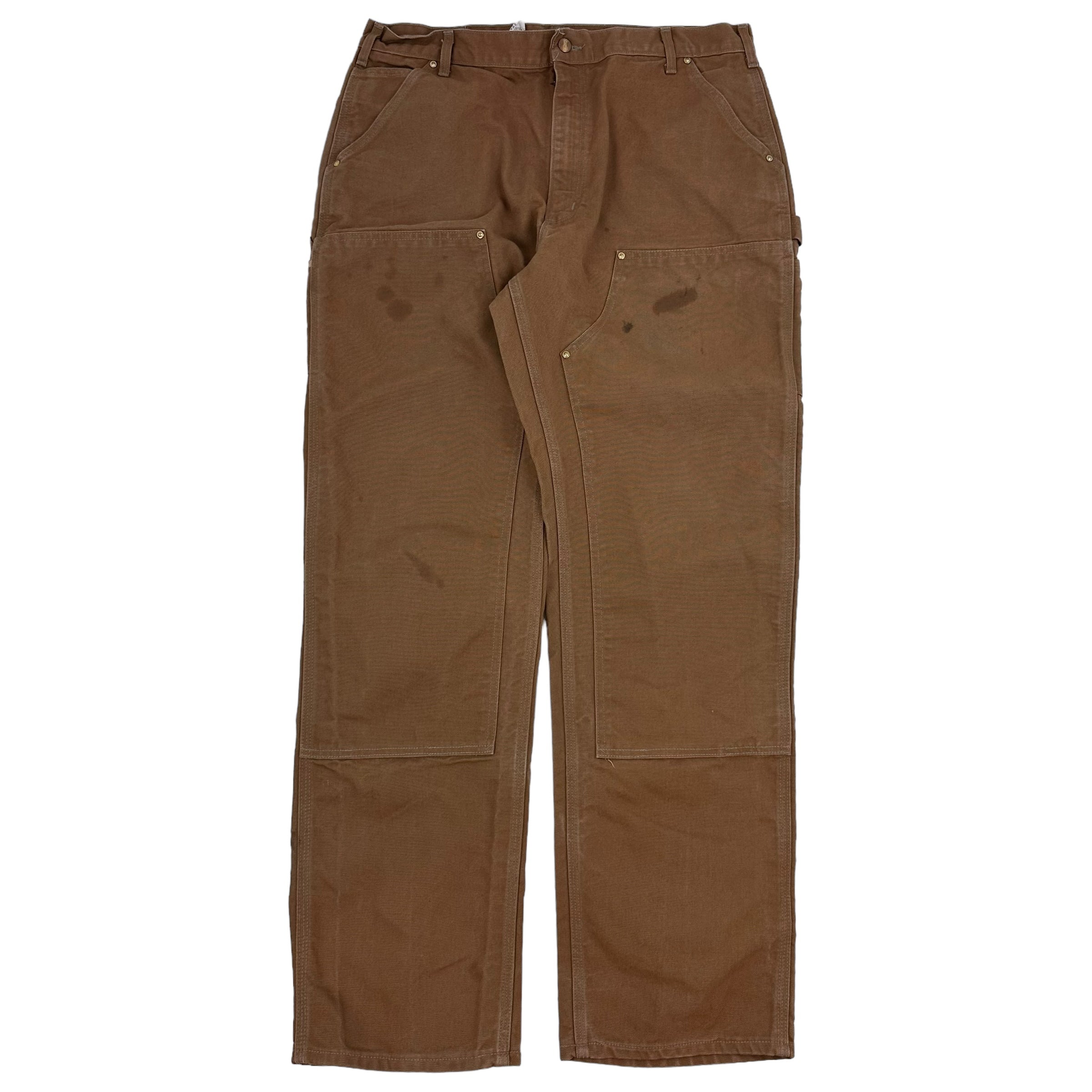 Vintage Carhartt Double Knee Pants Light Brown