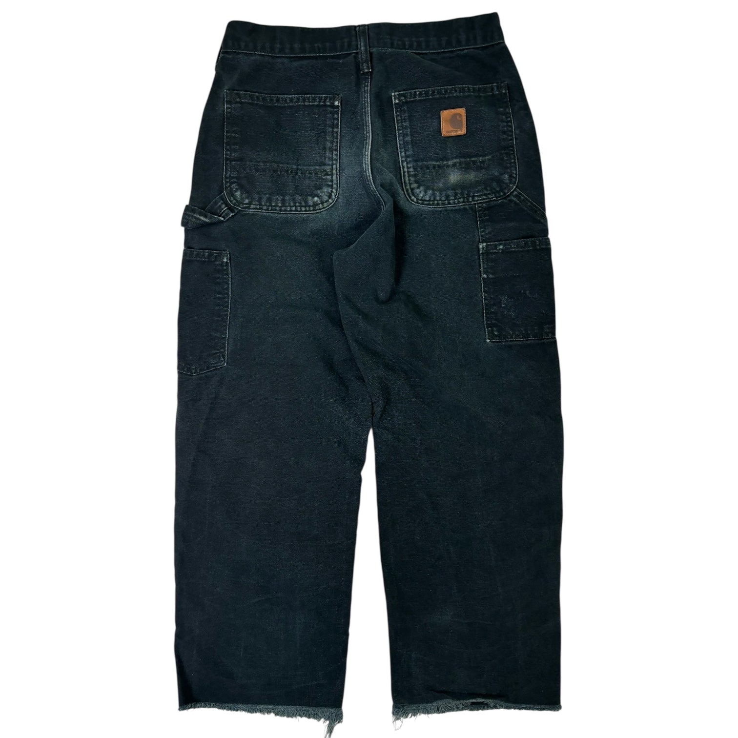 Vintage Carhartt Cropped Workwear Pant Black