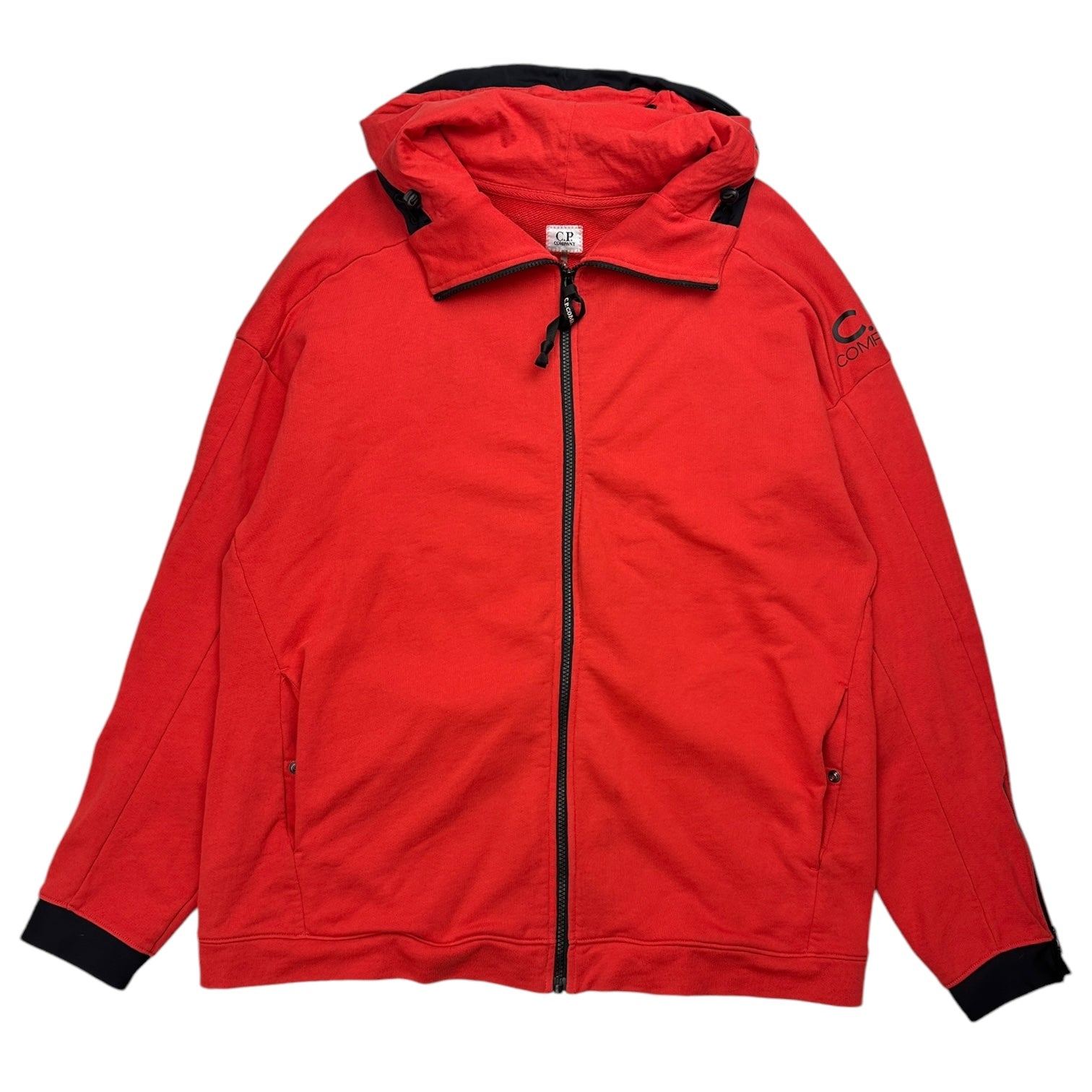 CP Company Goggle Hoodie Red