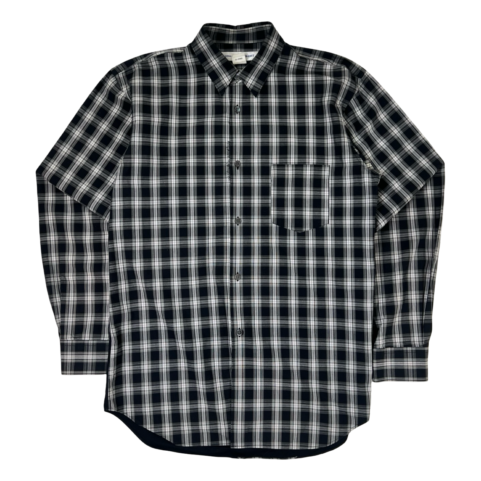 Comme Des Garçon SHIRT Check Flannel Black/White