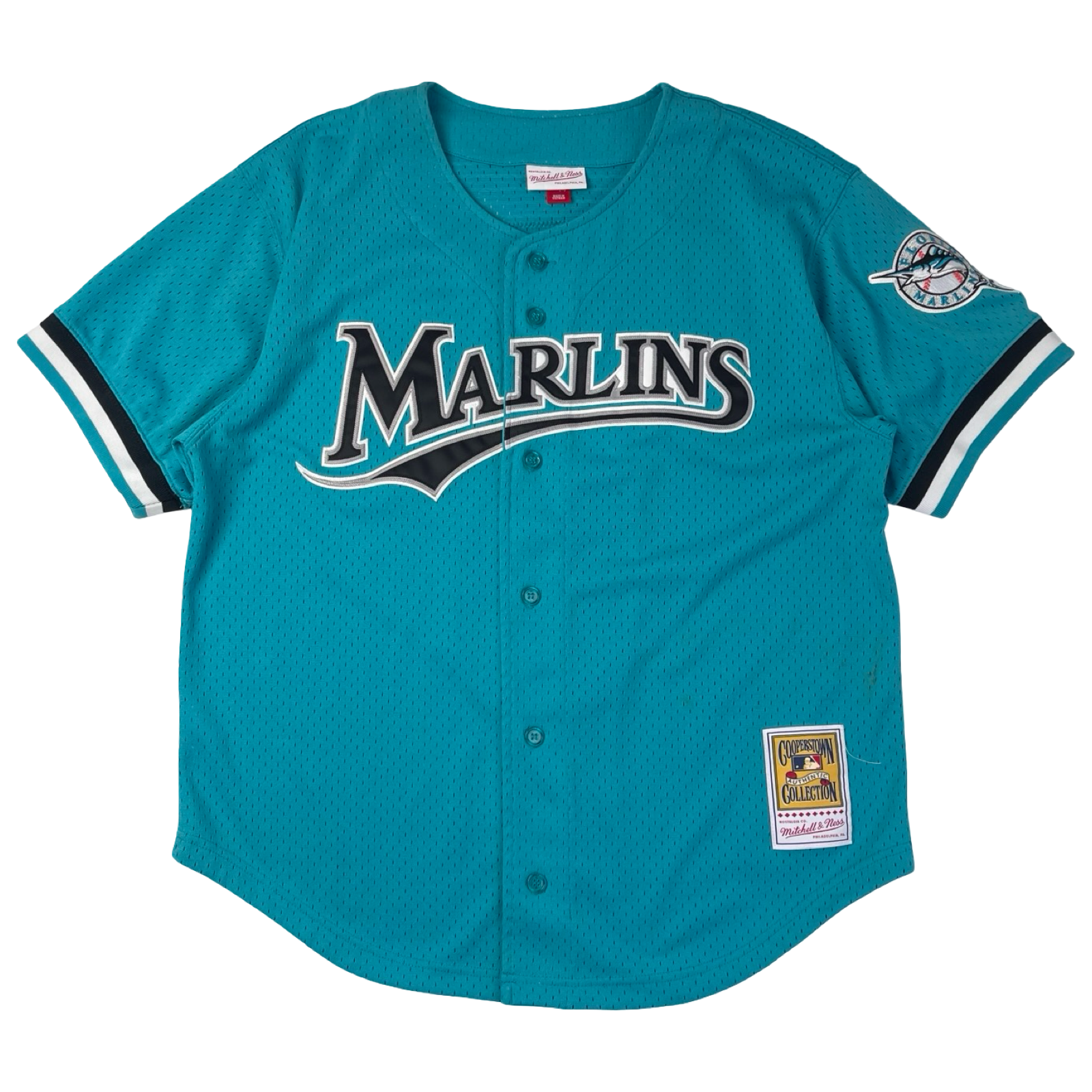 Mitchell & Ness Florida Marlins #8 Dawson MLB Button-Up Jersey