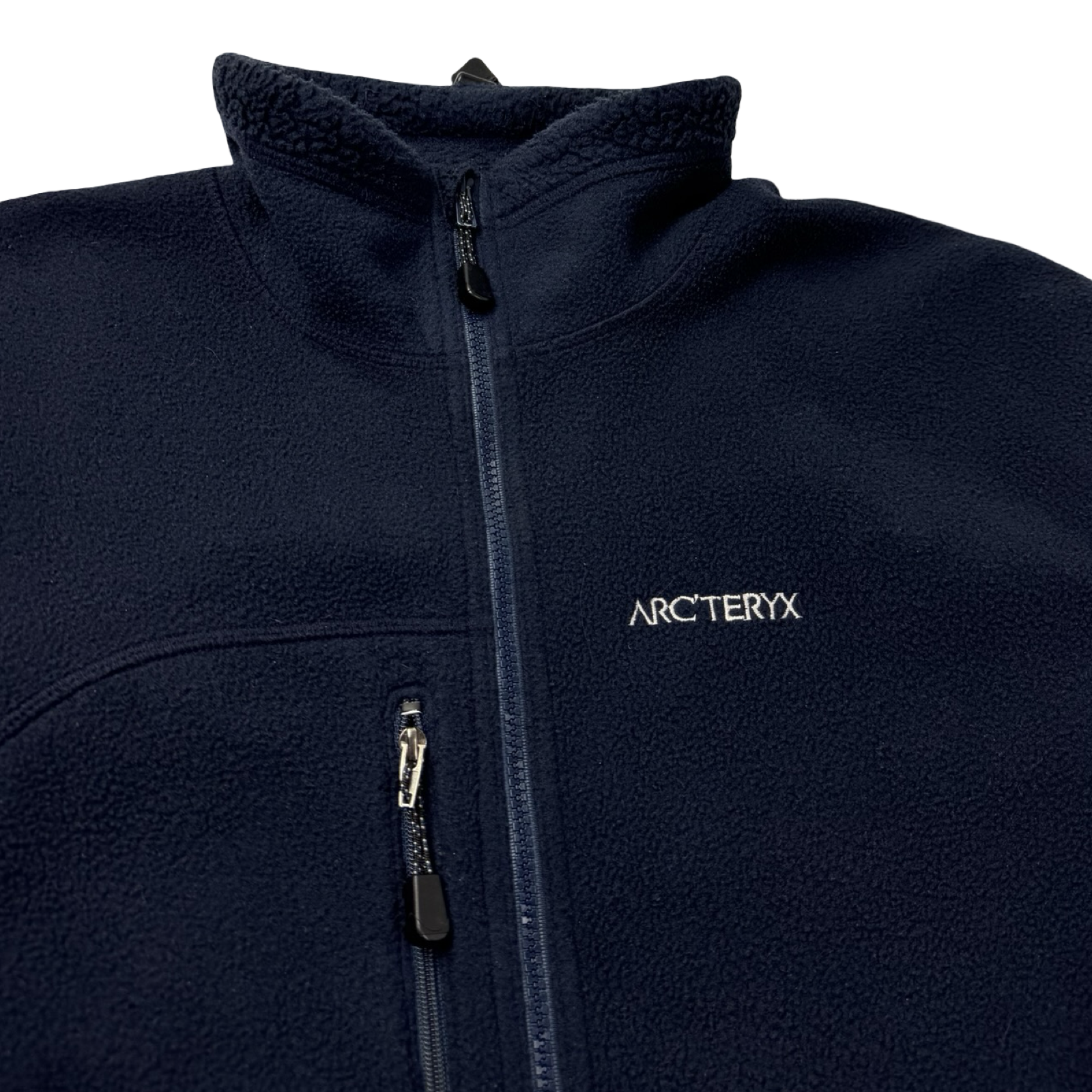 Arc'teryx Polartec Fleece Zip-Up Jacket Navy