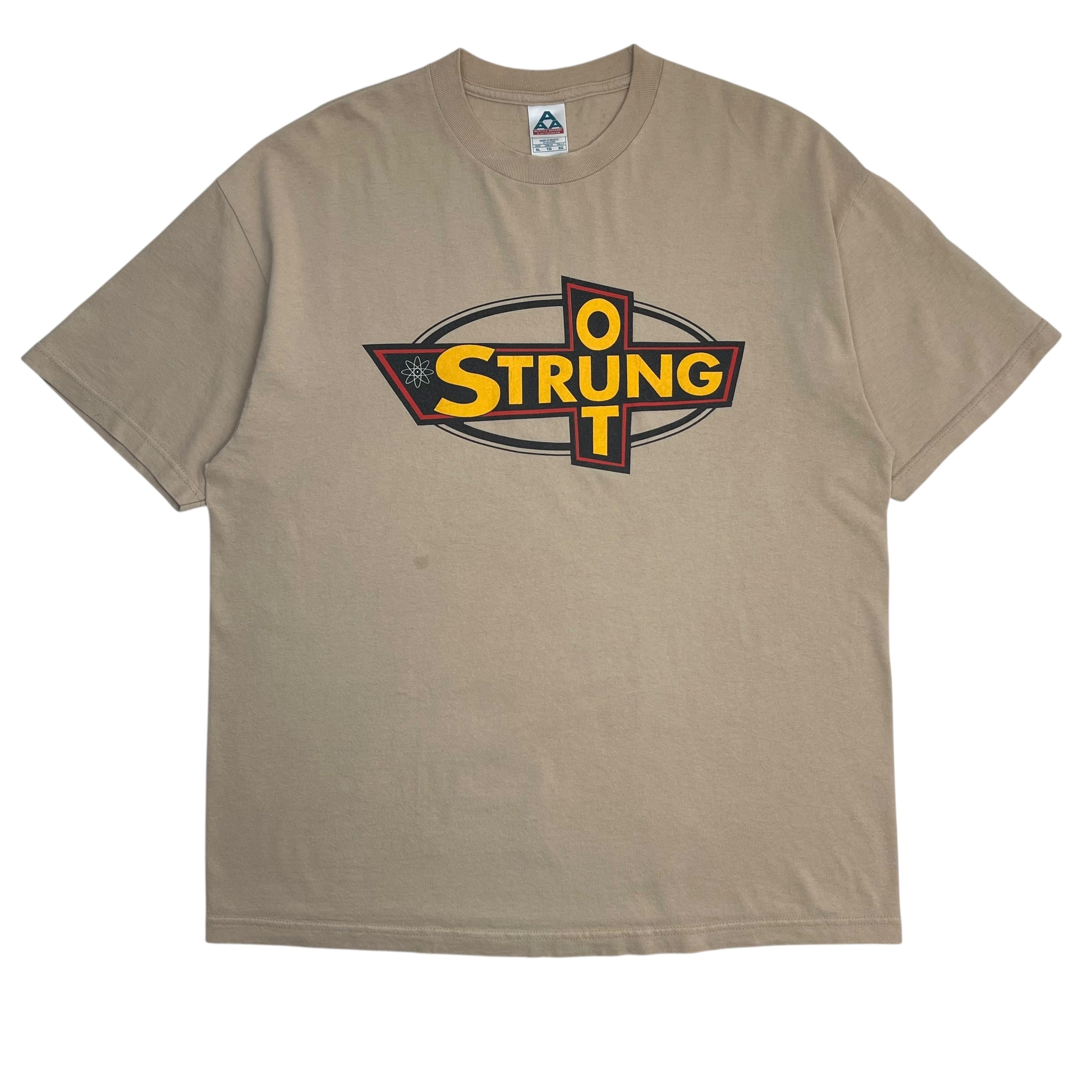 Vintage Strung Out Logo T-Shirt Beige