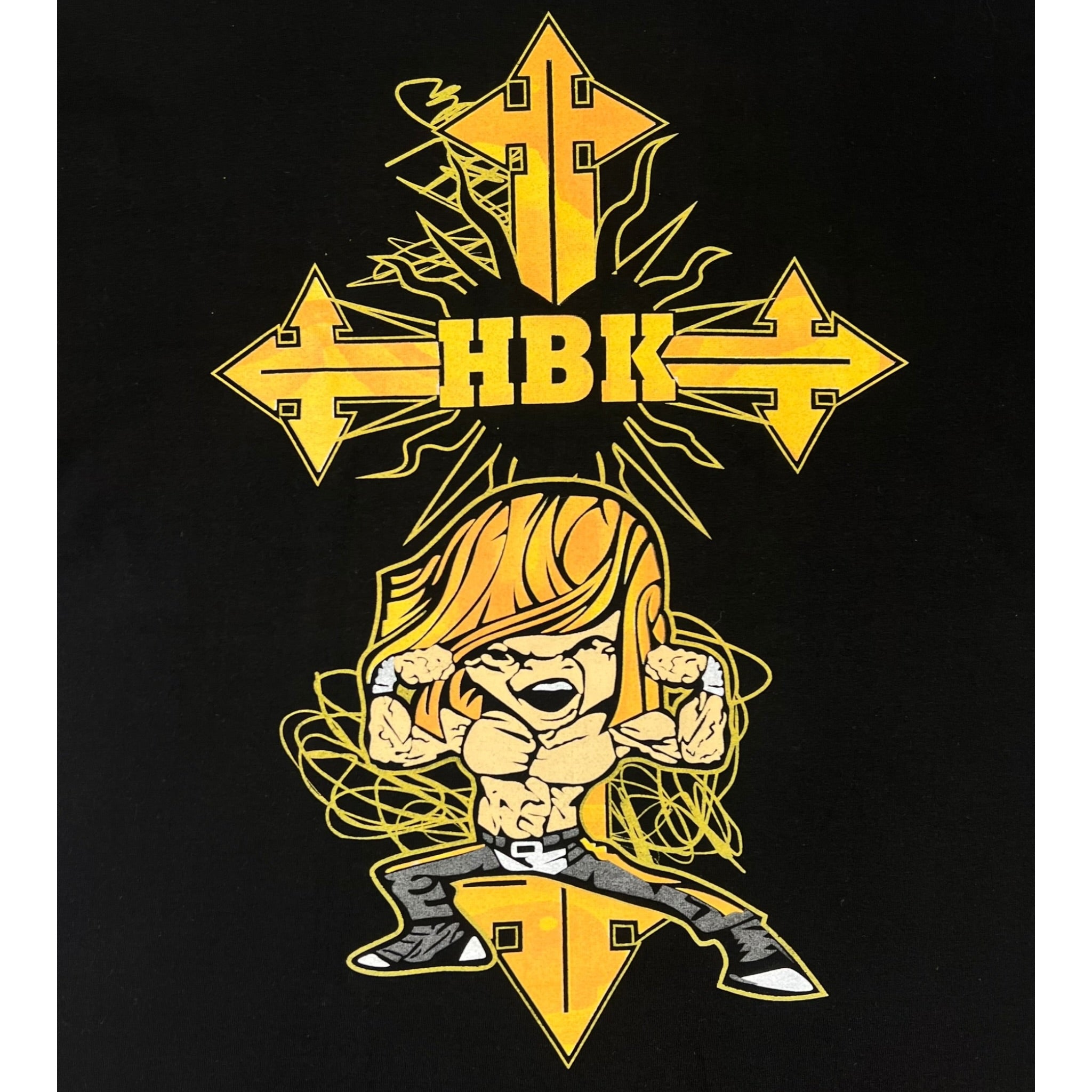 Vintage WWE Wrestler Shawn Michaels "HBK" Graphic T Shirt