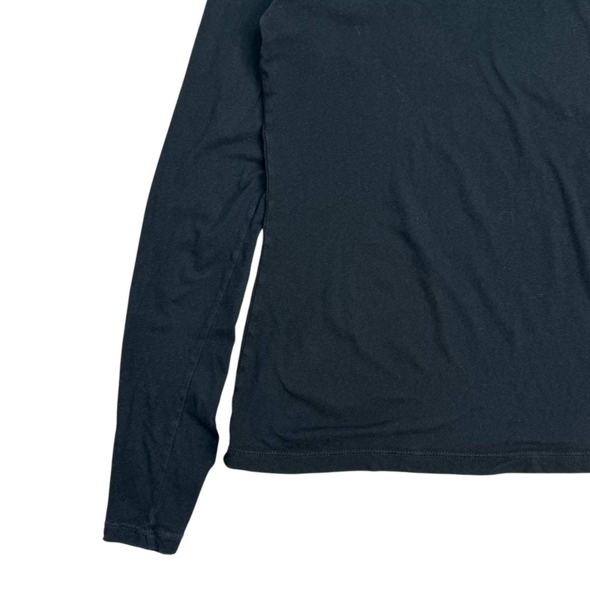 (W) Standard James Perse L/S Tee Black