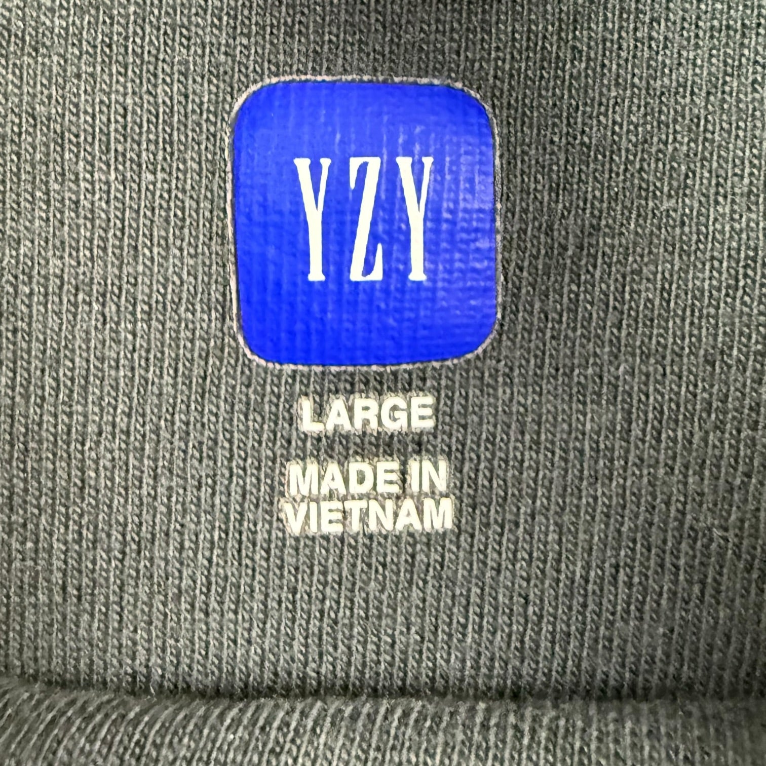 Yeezy Gap Dove 3/4 Sleeve Tee Black