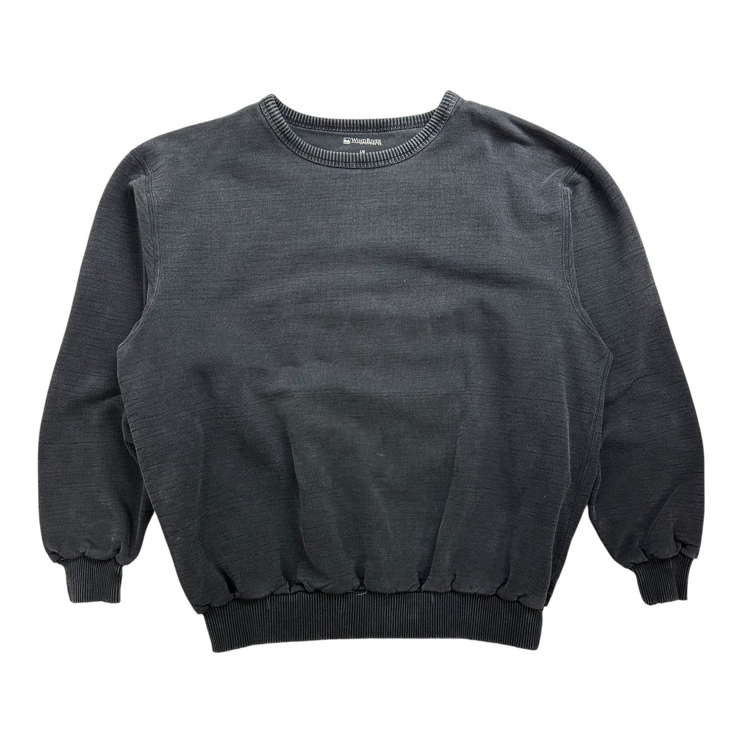 Vintage Wind River Blank Crewneck Black