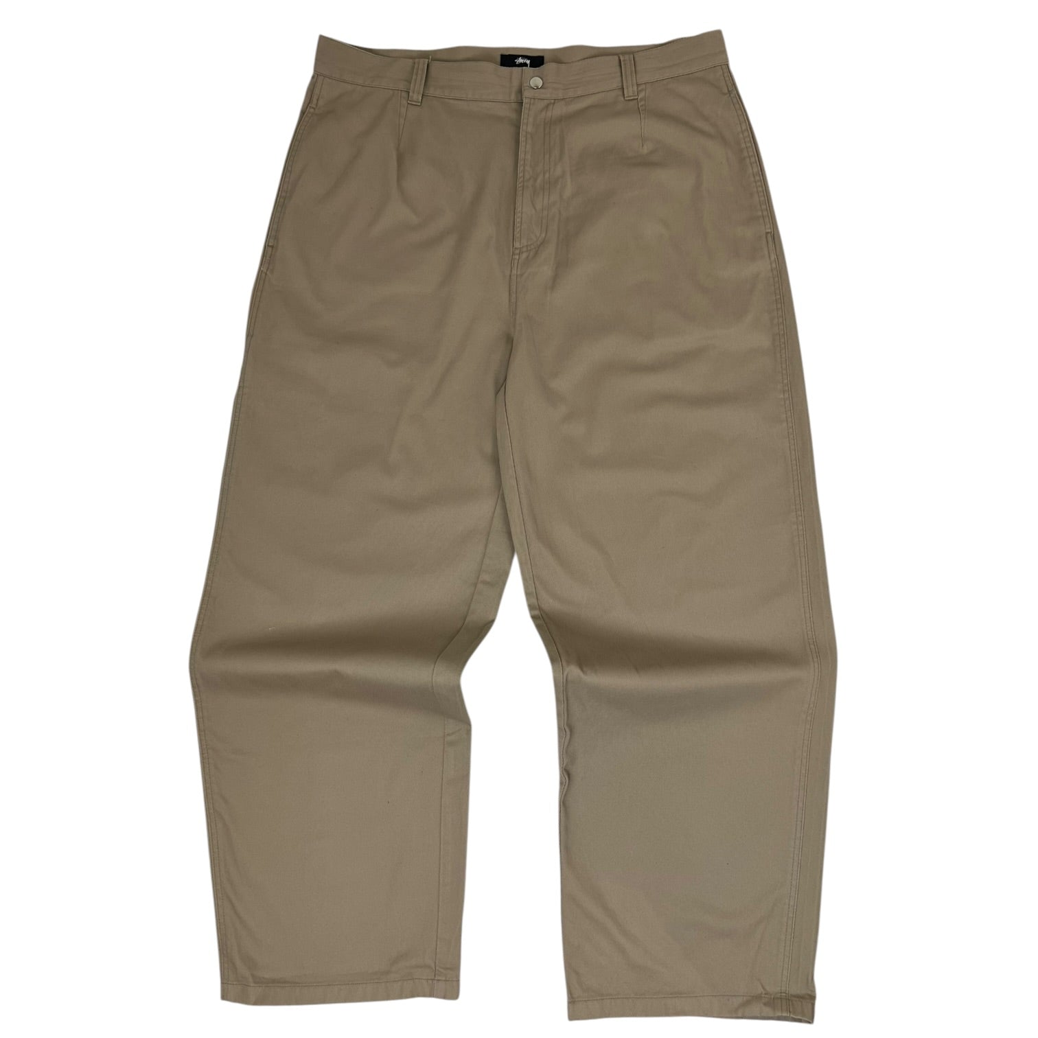 Stussy Workgear Cotton Twill Pants Beige