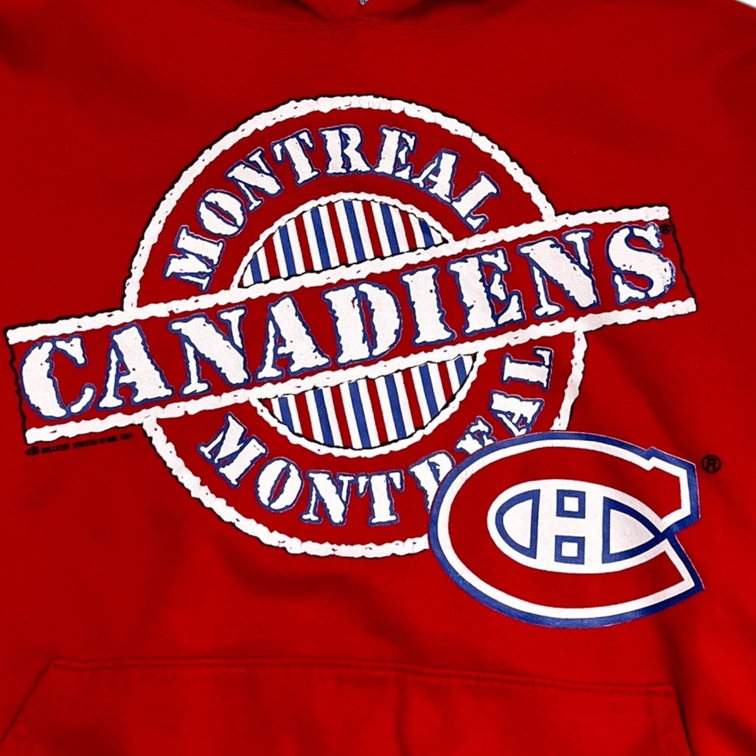 1991 Montreal Canadiens Logo Hoodie