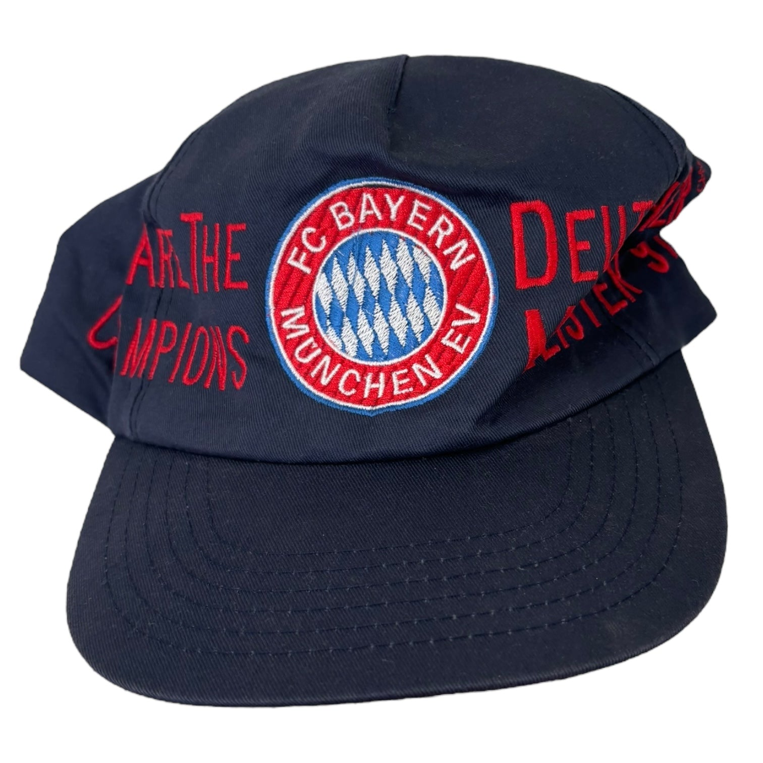 Vintage FC Bayern Munchenen StrapBack Hat Navy