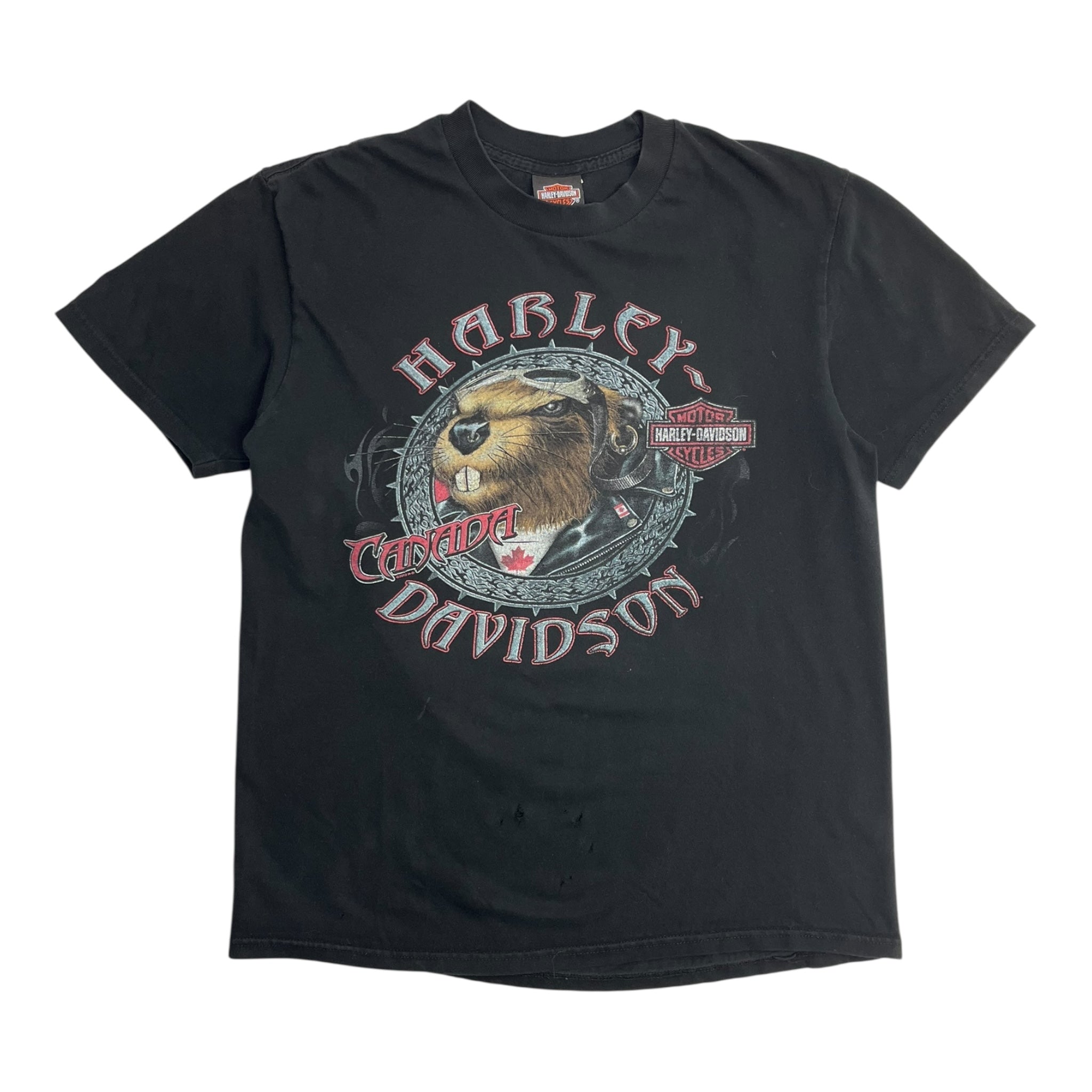 Harley Davidson Lethbridge Alberta Beaver T-Shirt