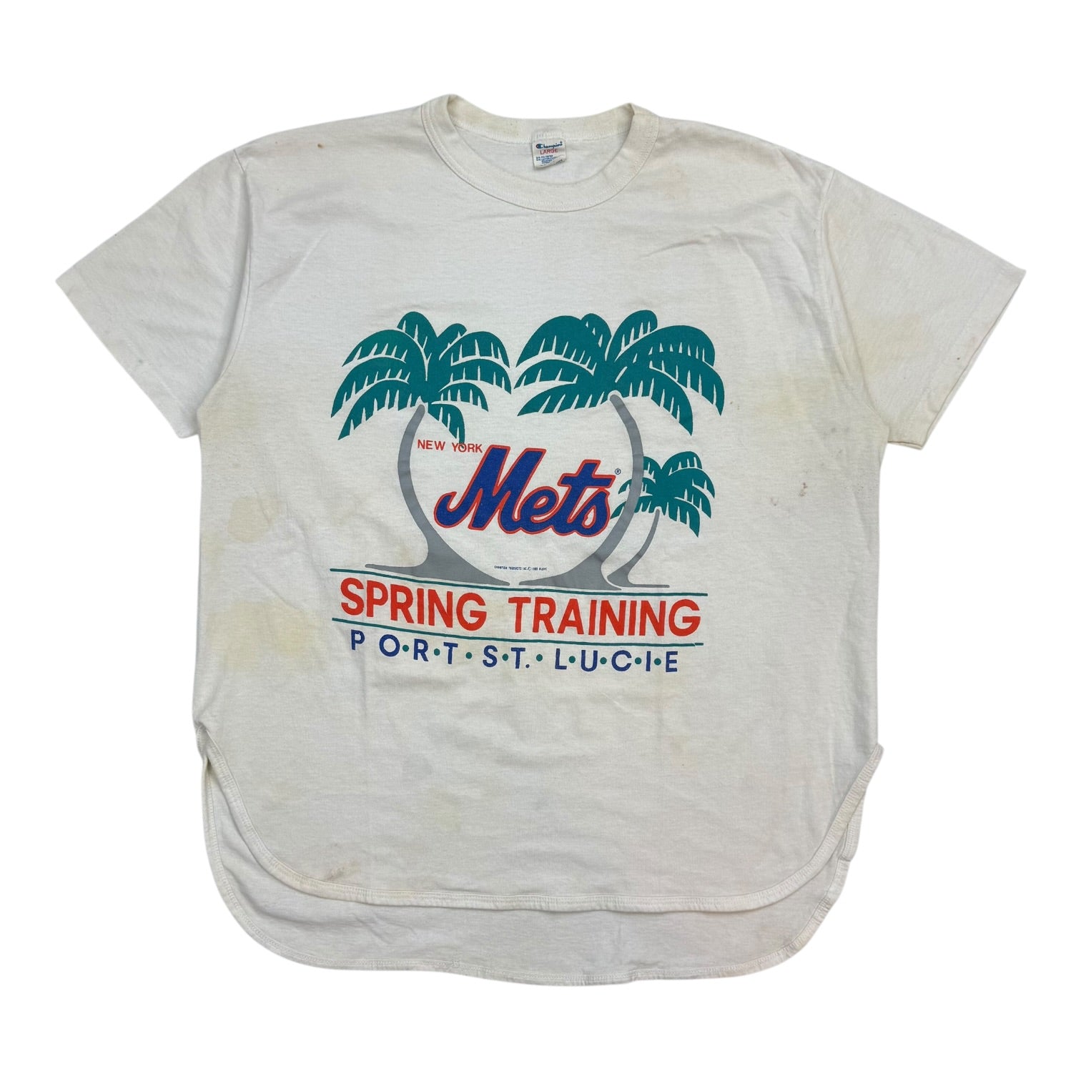 1989 New York Mets Spring Training Tee White