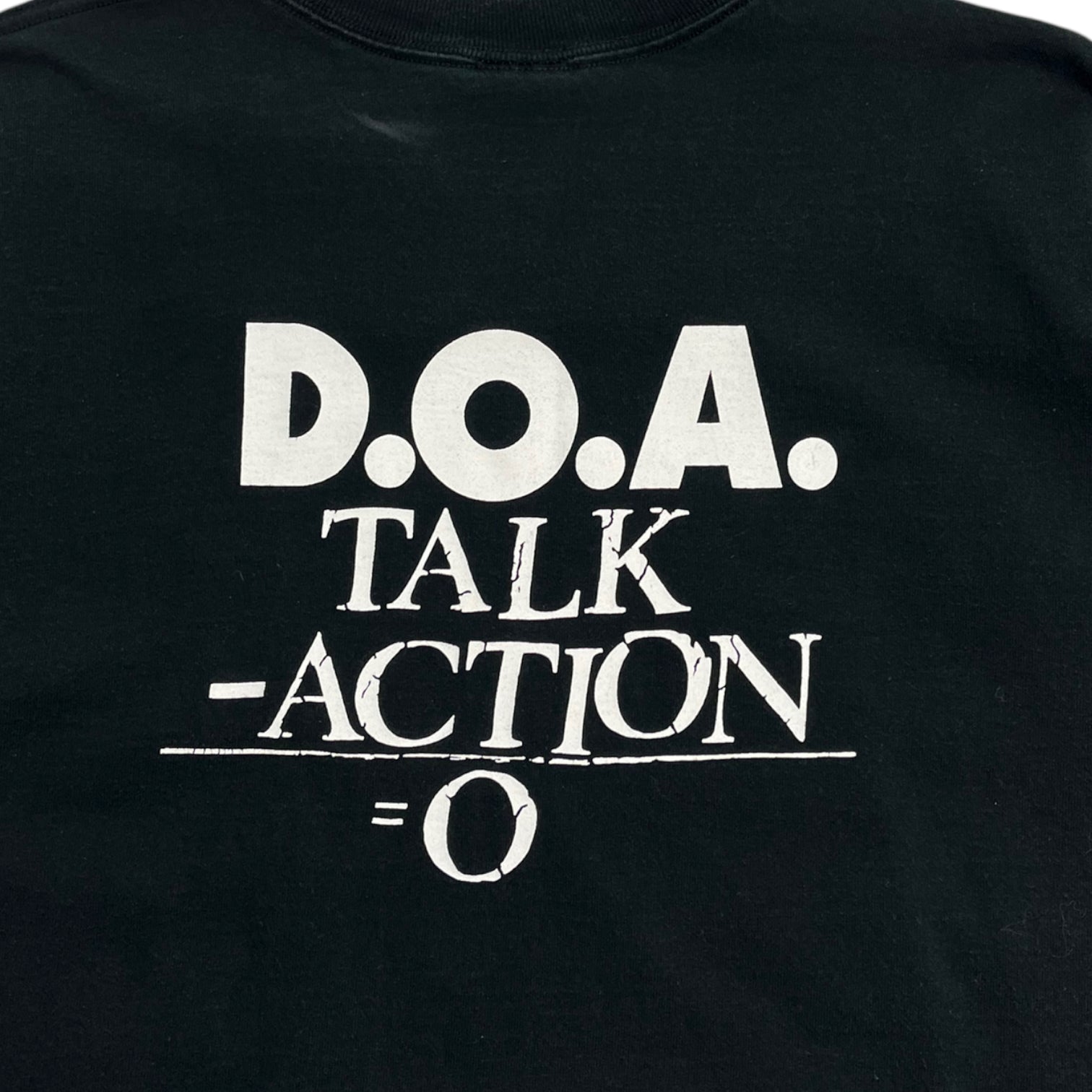 Vintage D.O.A To Hell N Back Black