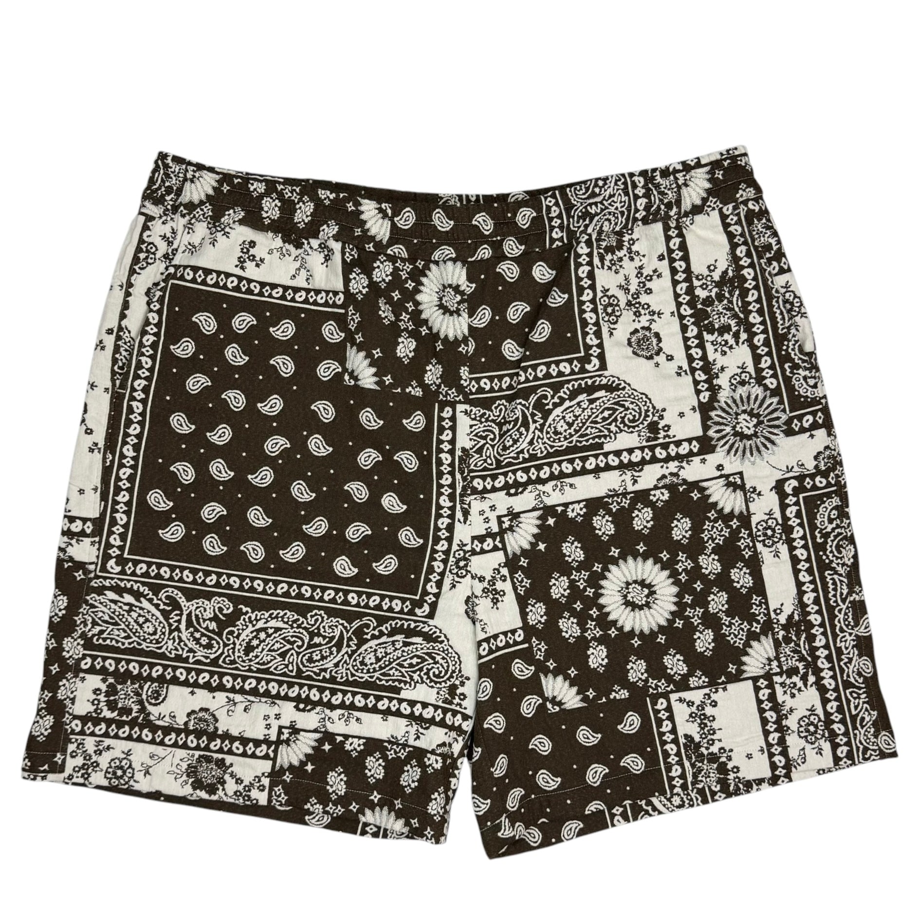 Kith Bandana Jacquard Lewis Short Coffee