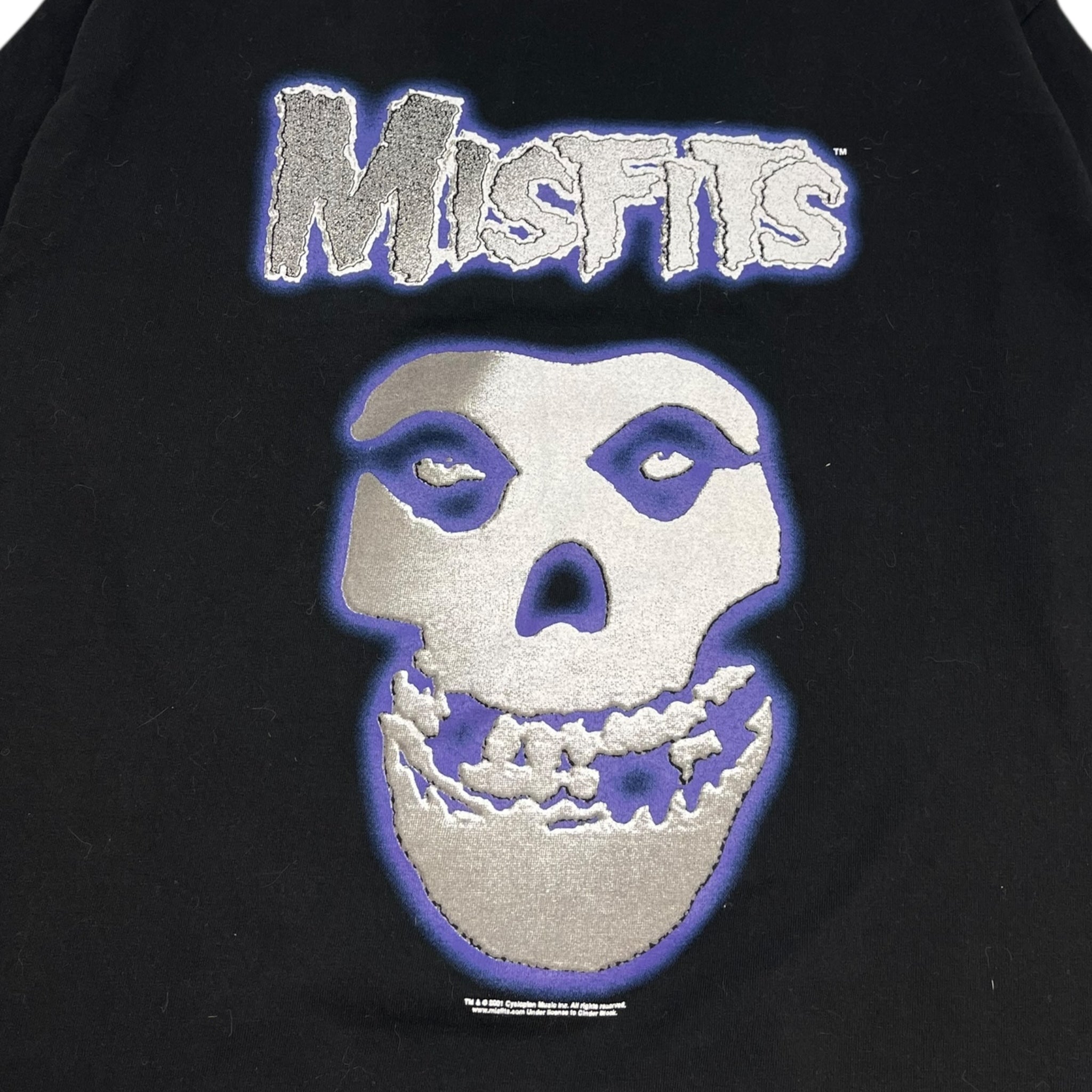 2001 Misfits Longsleeve T-Shirt Black