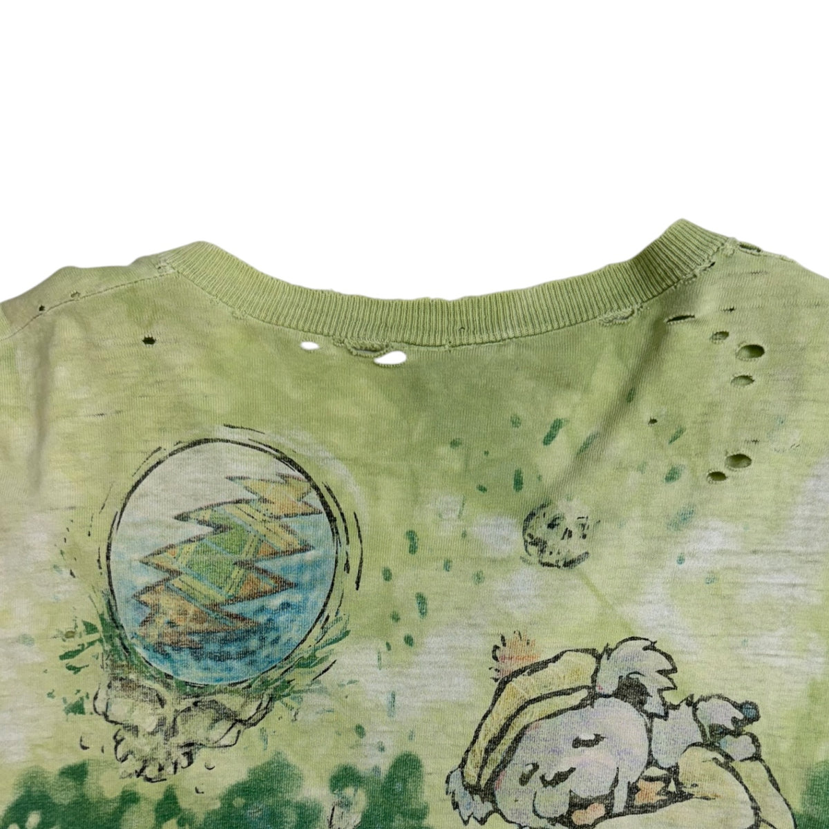 Vintage Grateful Dead Golf T-Shirt Green
