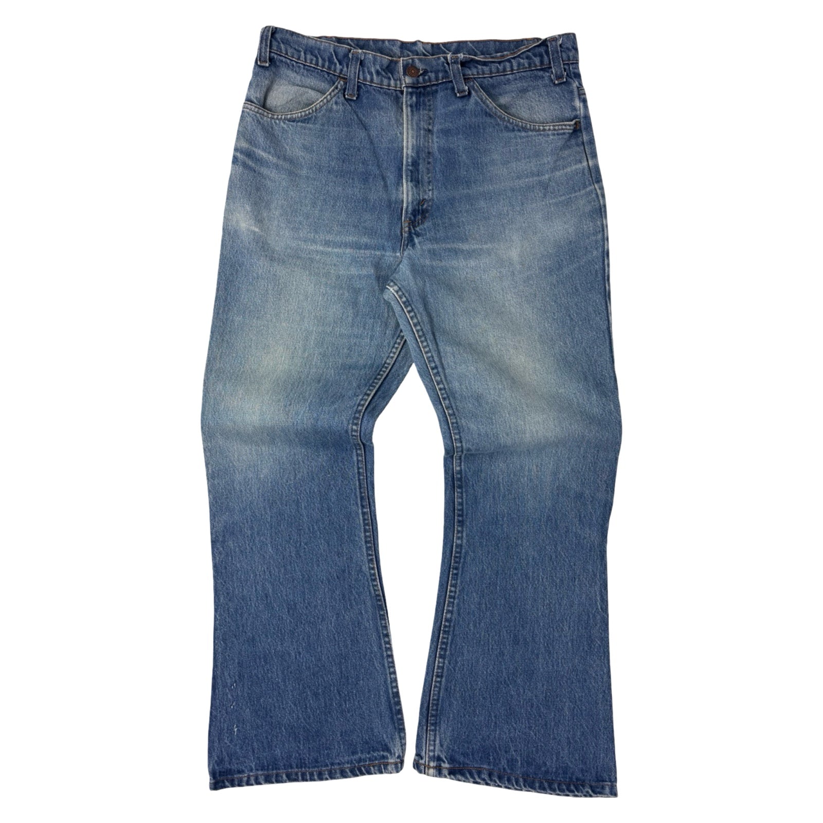 Vintage Levi’s 517 Orange Tab Medium Wash Boot Cut Jeans