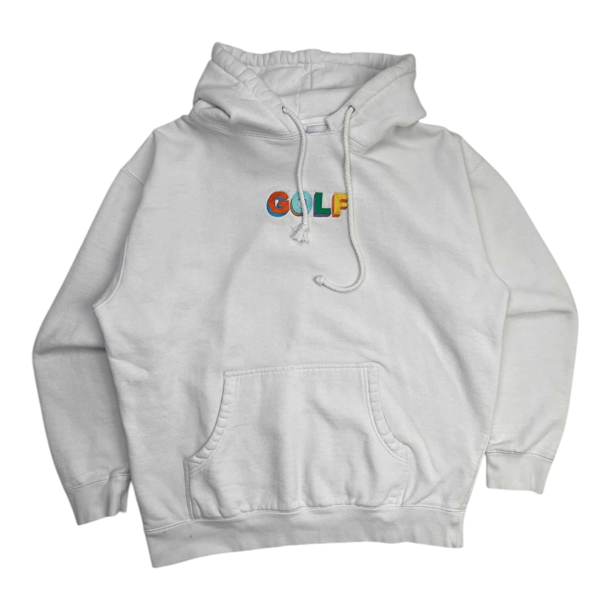 Golf Wang 3D Logo Hoodie White