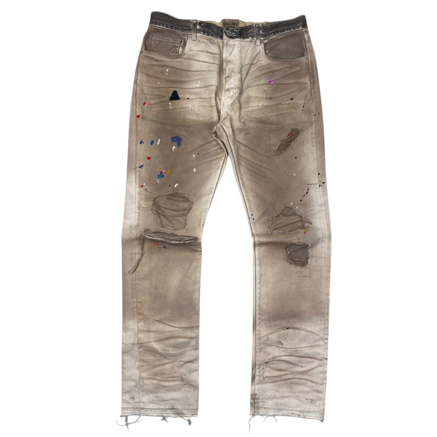 Gallery Dept. Distressed Slim Cut Pants