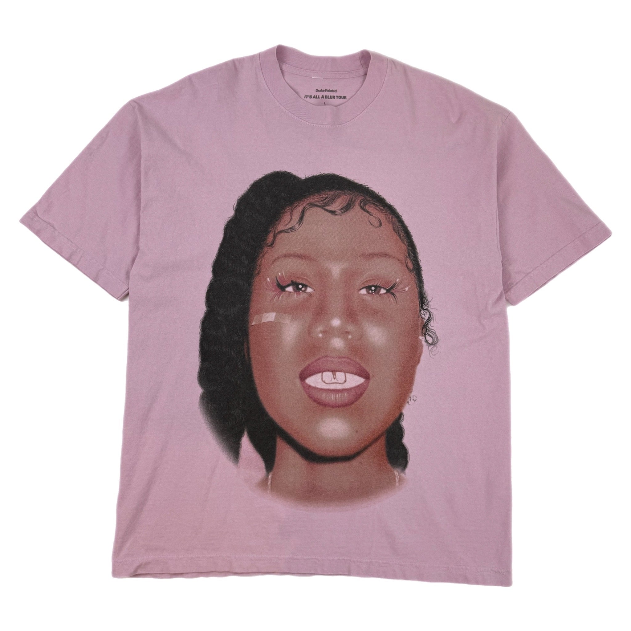 Drake Relates It’s All A Blur Tee Pink