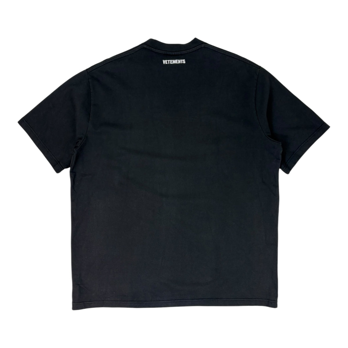 AW17 Vetements Snoop Dogg Oversized Tee Black