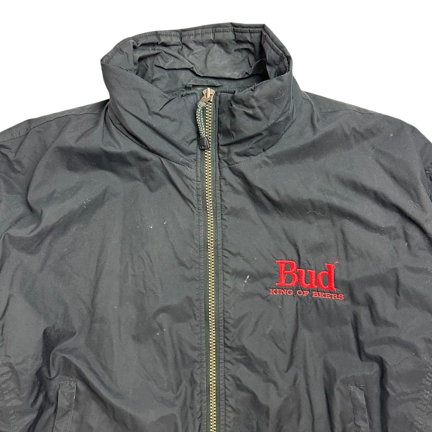 Vintage Stormtech ‘Bud King Of Beers’ Jacket Black