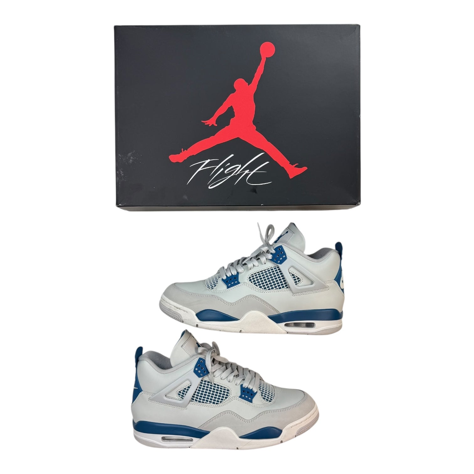 Jordan 4 Military Blue (2024) (Used)