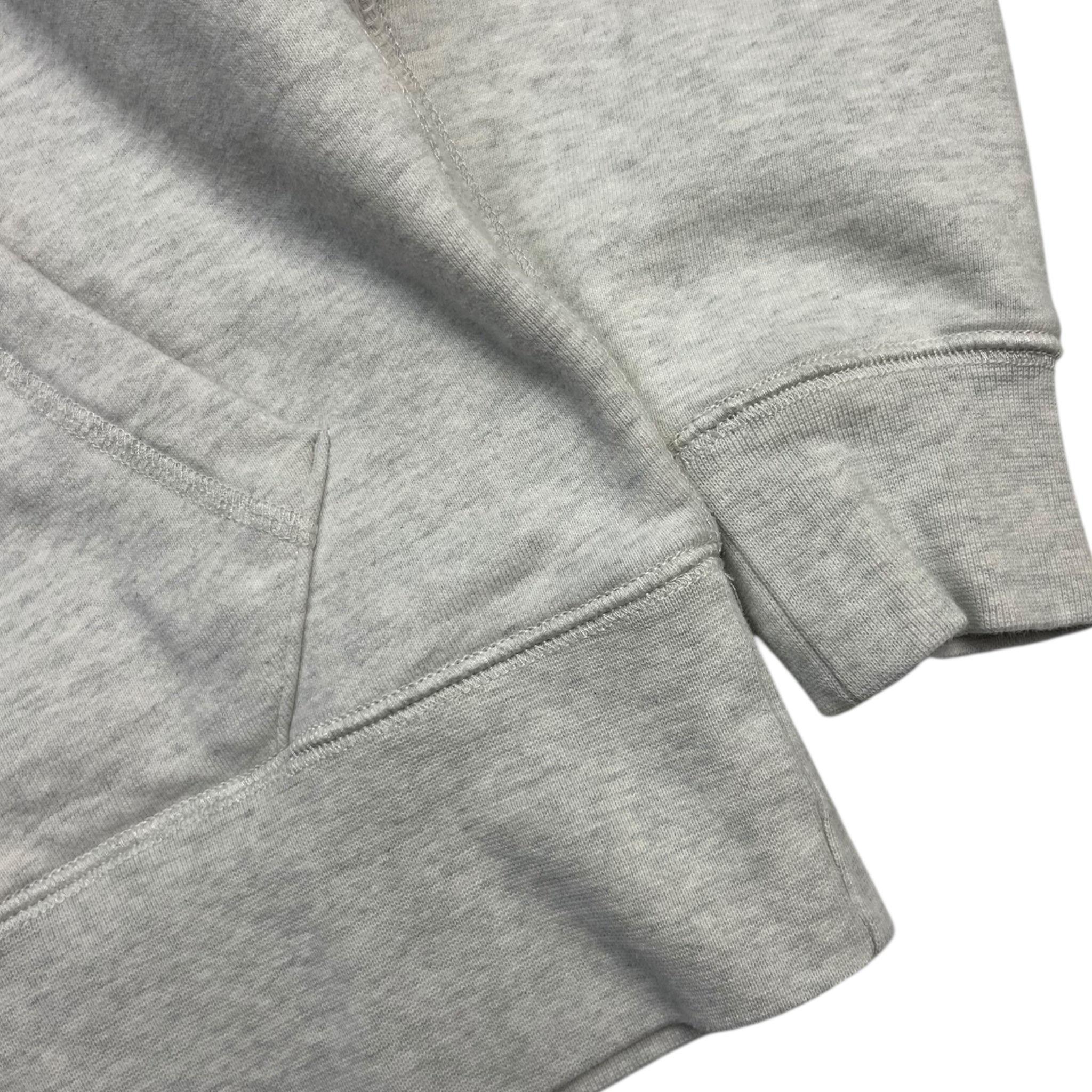 OVO Power and Respect Hoodie Heather Grey