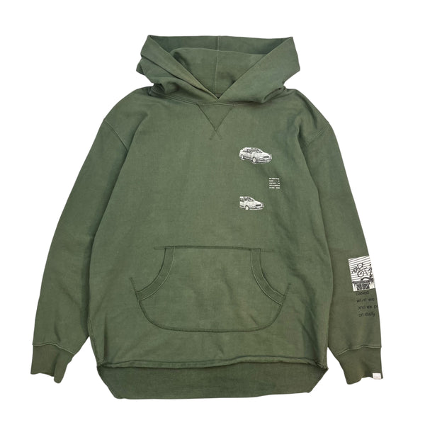 Thisisneverthat Boxer Hoodie Green