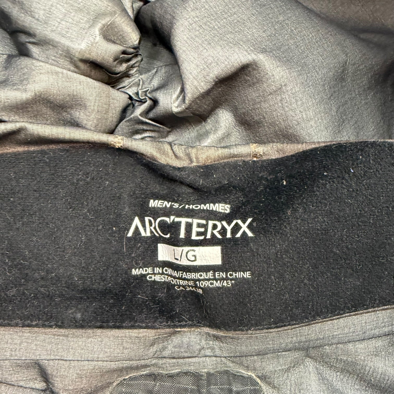 Arcteryx Rush Jacket Blue