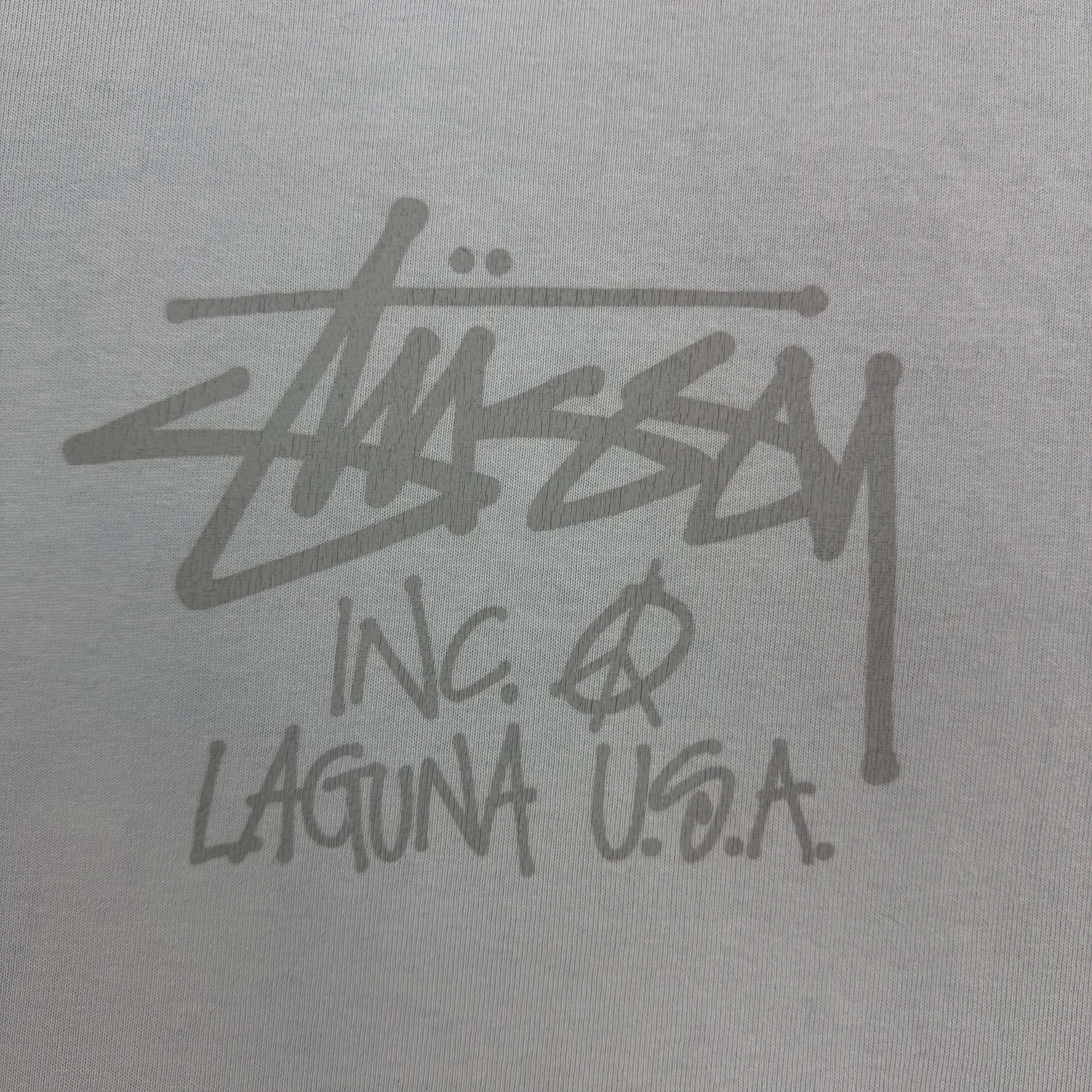Stussy Laguna USA Pigment Dyed Tee Sky Blue
